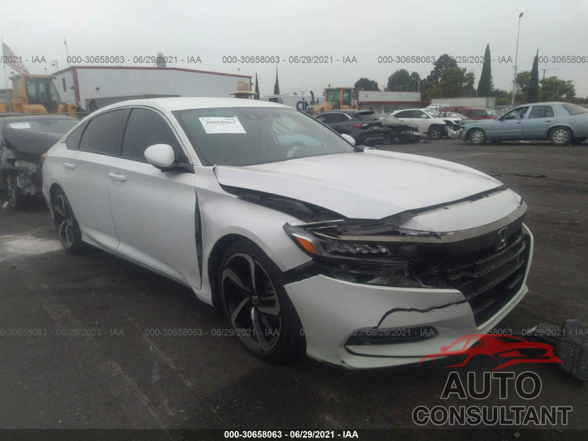 HONDA ACCORD SEDAN 2019 - 1HGCV1F37KA034120