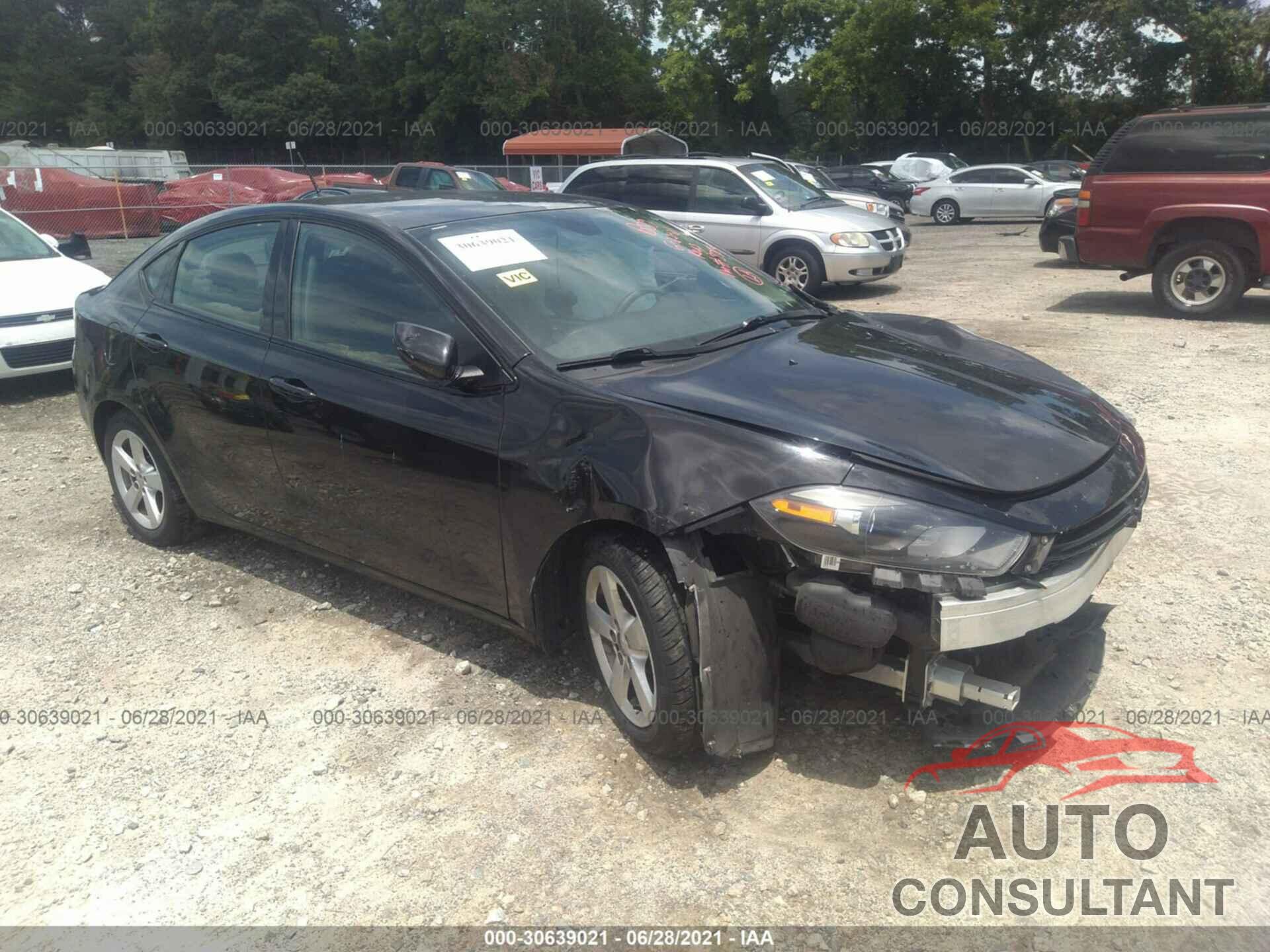 DODGE DART 2016 - 1C3CDFBB5GD563734