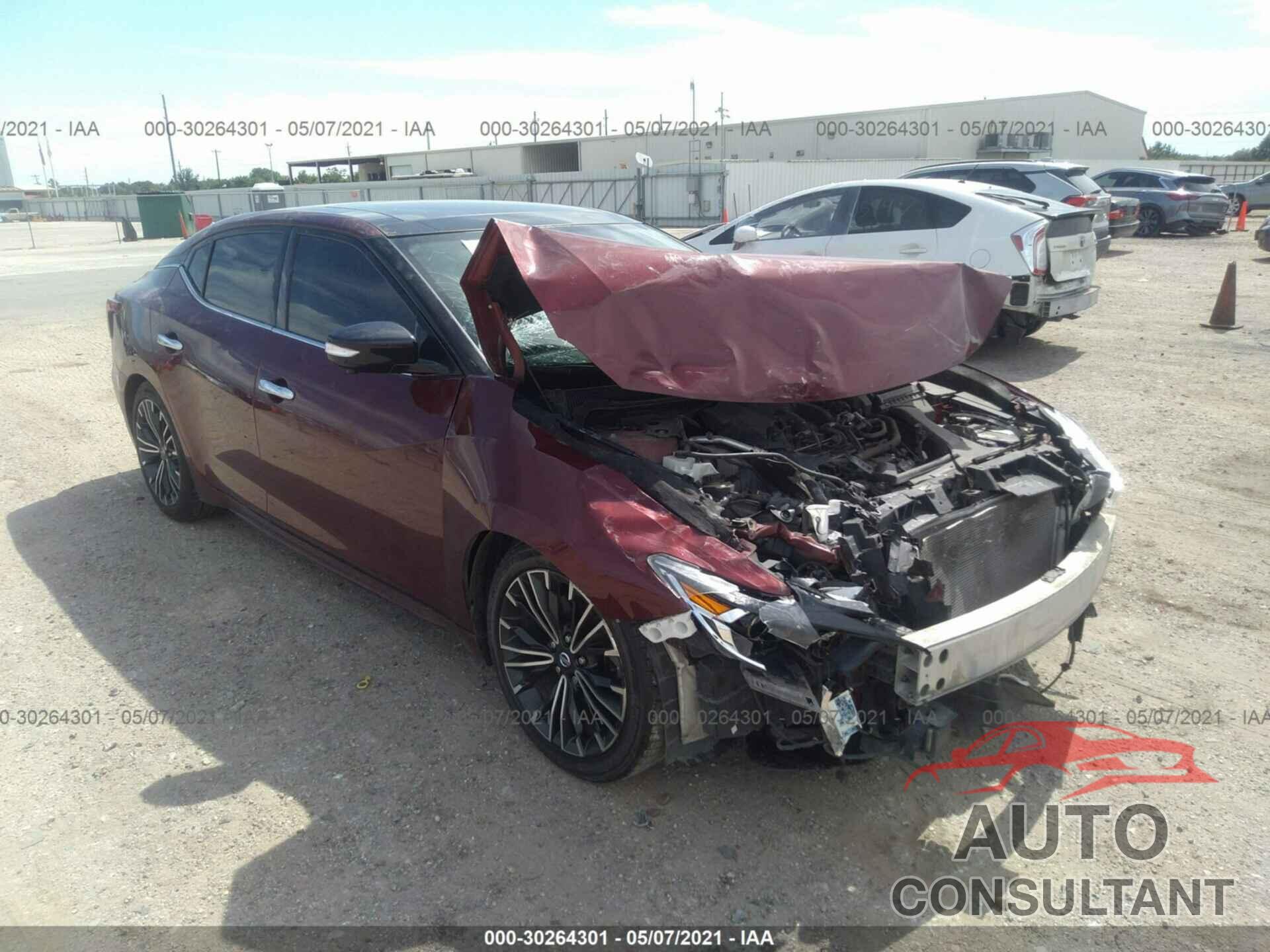 NISSAN MAXIMA 2017 - 1N4AA6APXHC422793