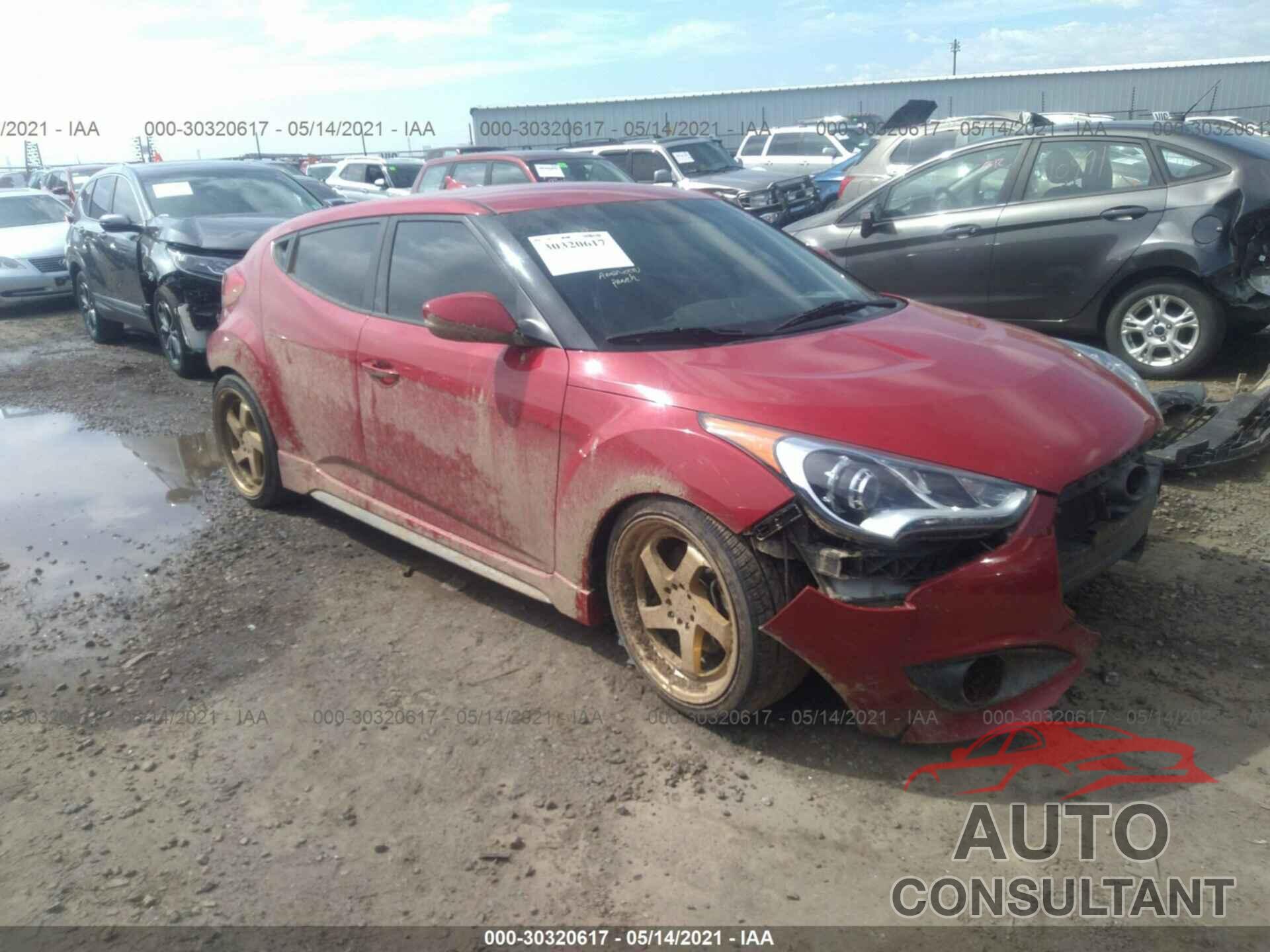 HYUNDAI VELOSTER 2016 - KMHTC6AE6GU289708