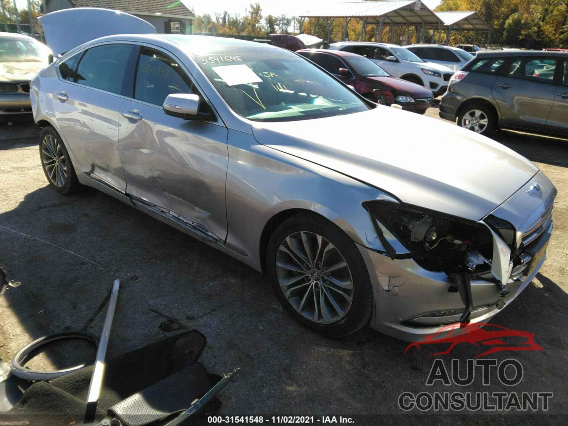 HYUNDAI GENESIS 2016 - KMHGN4JE9GU117656