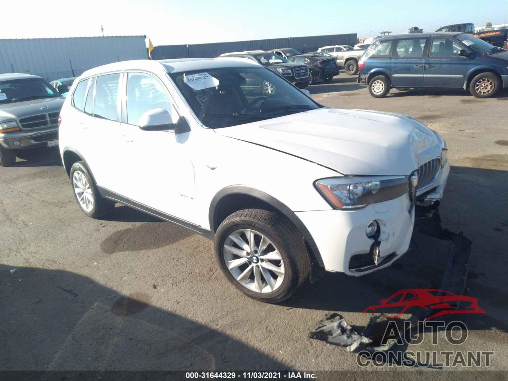 BMW X3 2017 - 5UXWZ7C38H0X38928