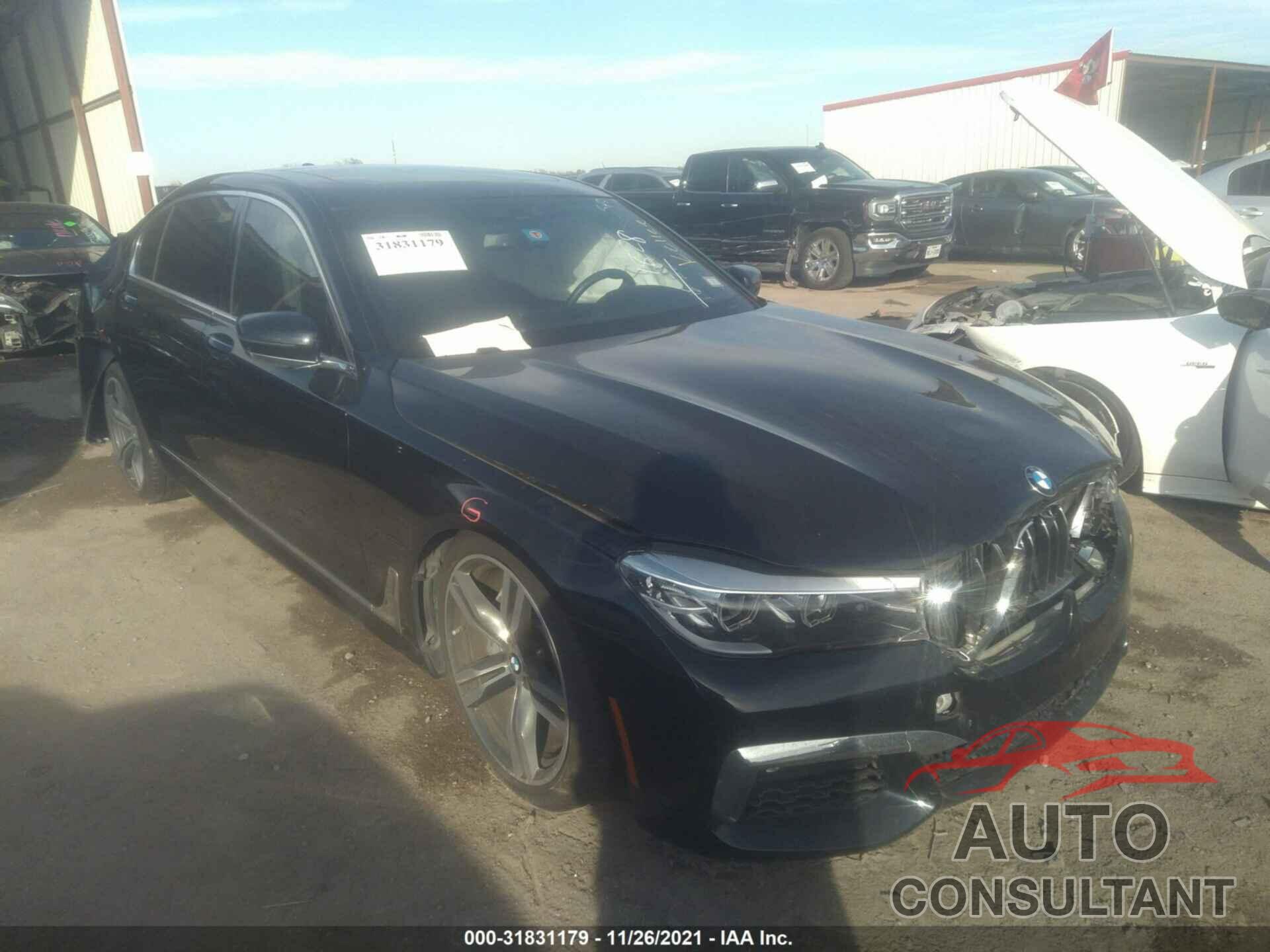 BMW 7 SERIES 2019 - WBA7E2C56KB216409