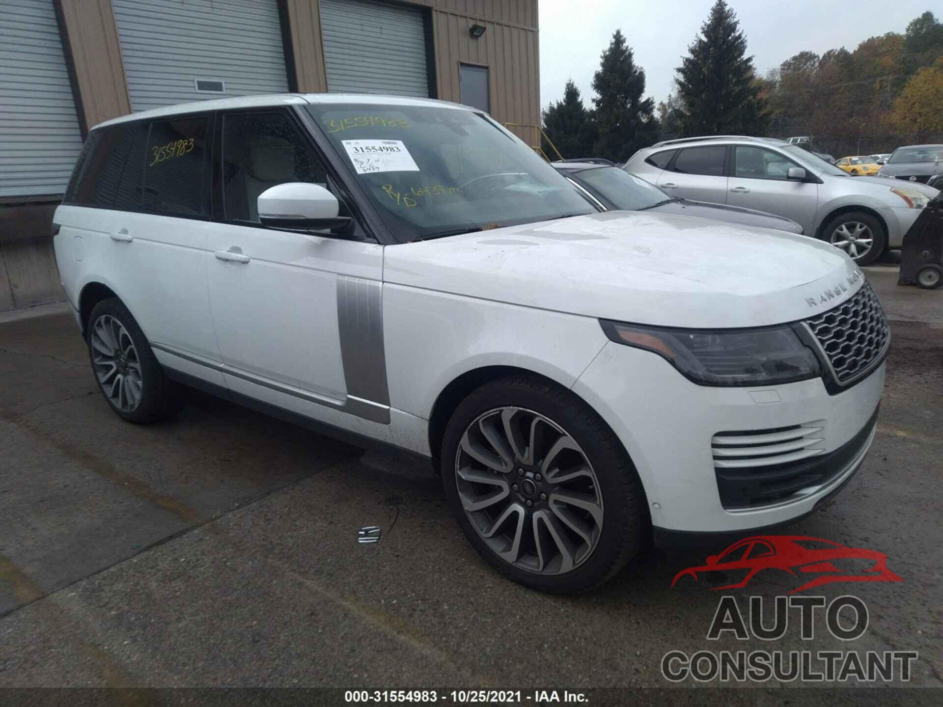 LAND ROVER RANGE ROVER 2021 - SALGS2SE4MA435514