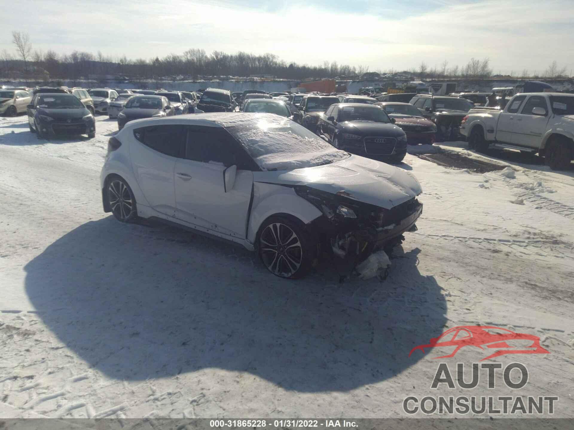 HYUNDAI VELOSTER 2016 - KMHTC6AEXGU275455