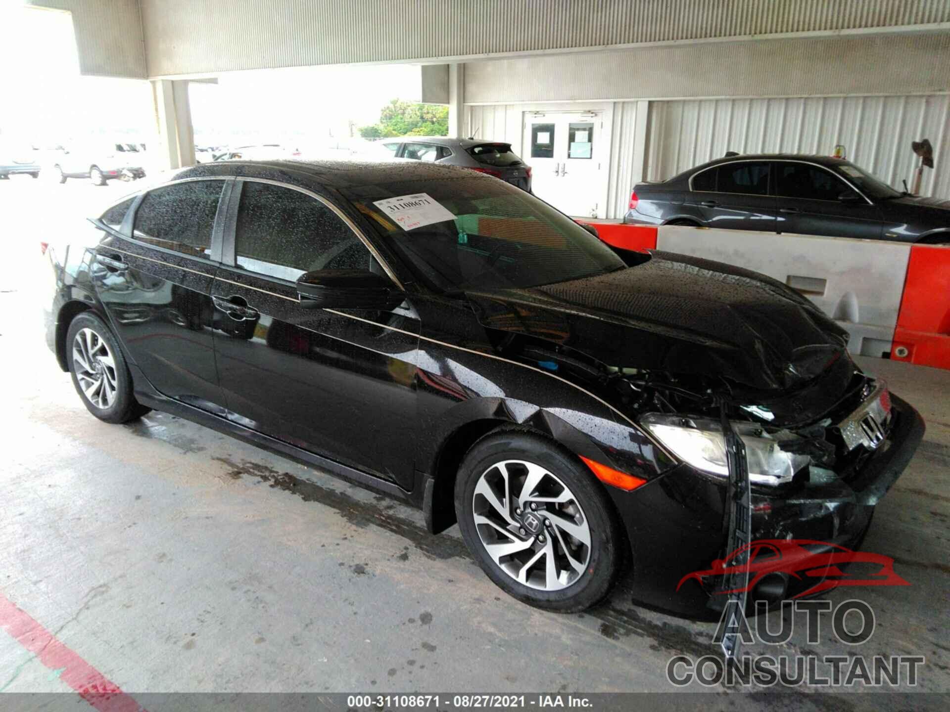 HONDA CIVIC SEDAN 2016 - 19XFC2F84GE060276