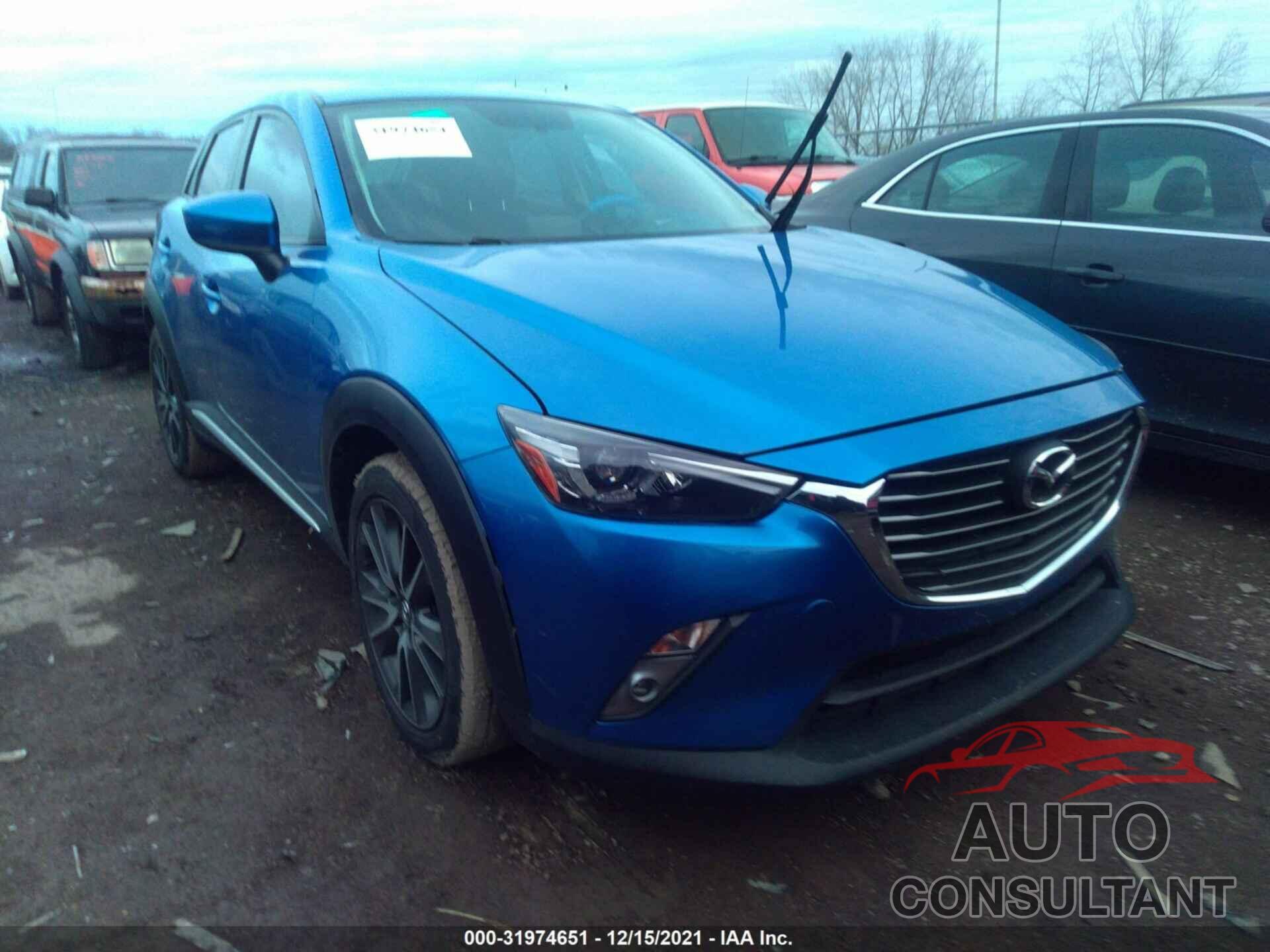 MAZDA CX-3 2016 - JM1DKBD76G0125741