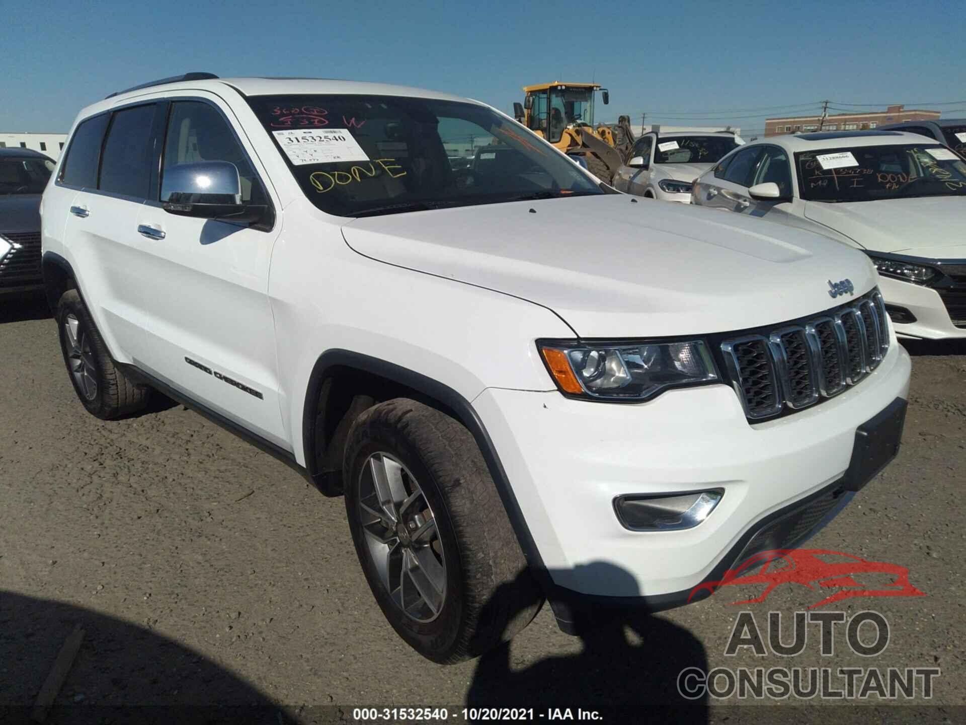 JEEP GRAND CHEROKEE 2017 - 1C4RJFBG1HC645638