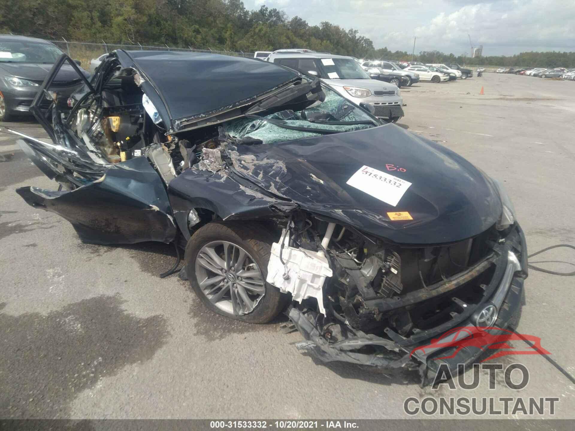 TOYOTA CAMRY 2016 - 4T1BF1FK3GU589937