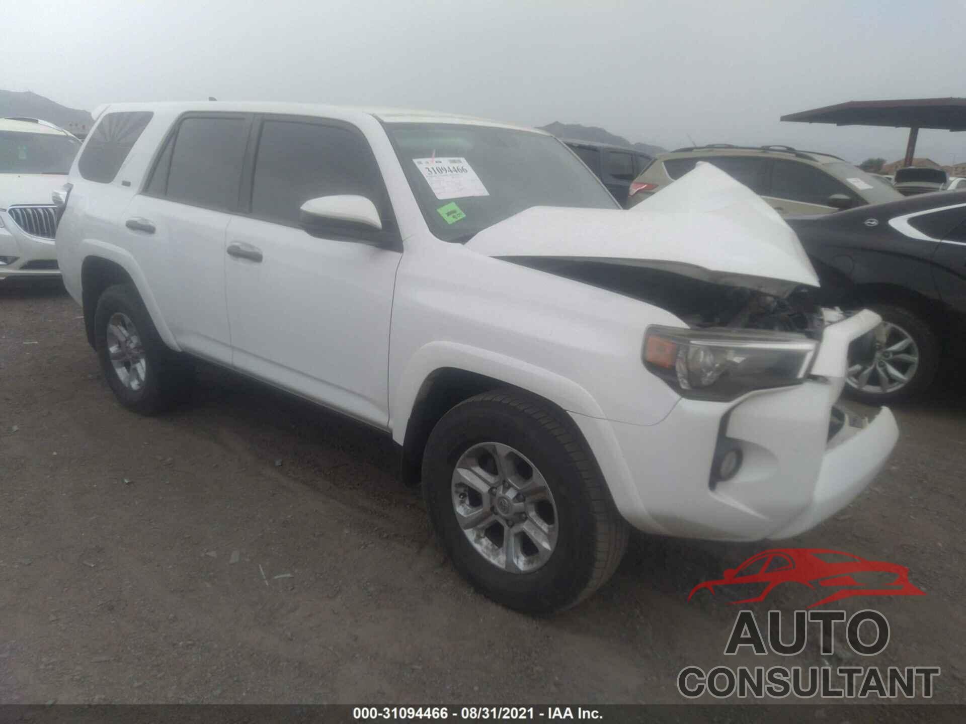 TOYOTA 4RUNNER 2017 - JTEZU5JR6H5149335