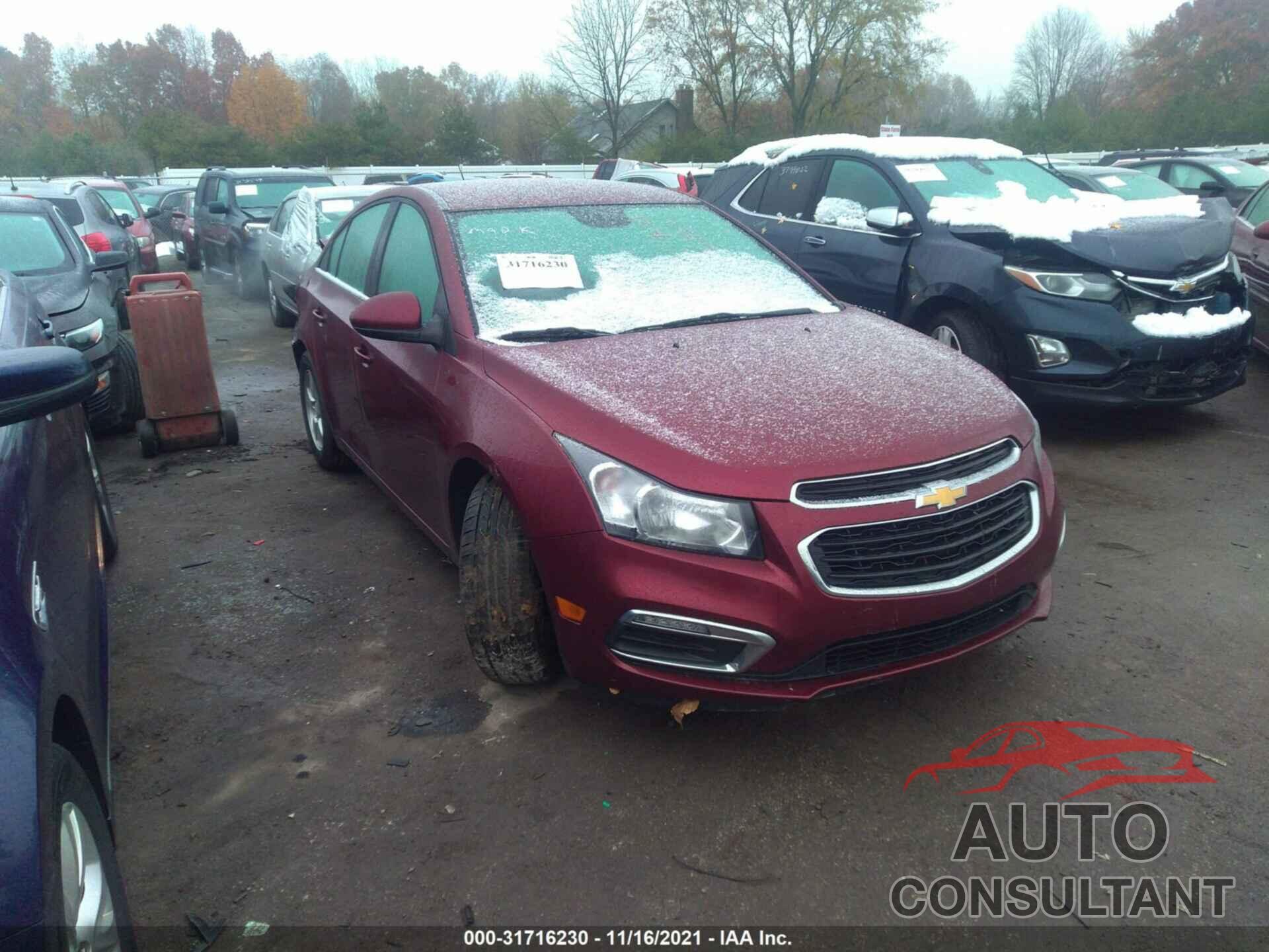 CHEVROLET CRUZE LIMITED 2016 - 1G1PE5SBXG7191657