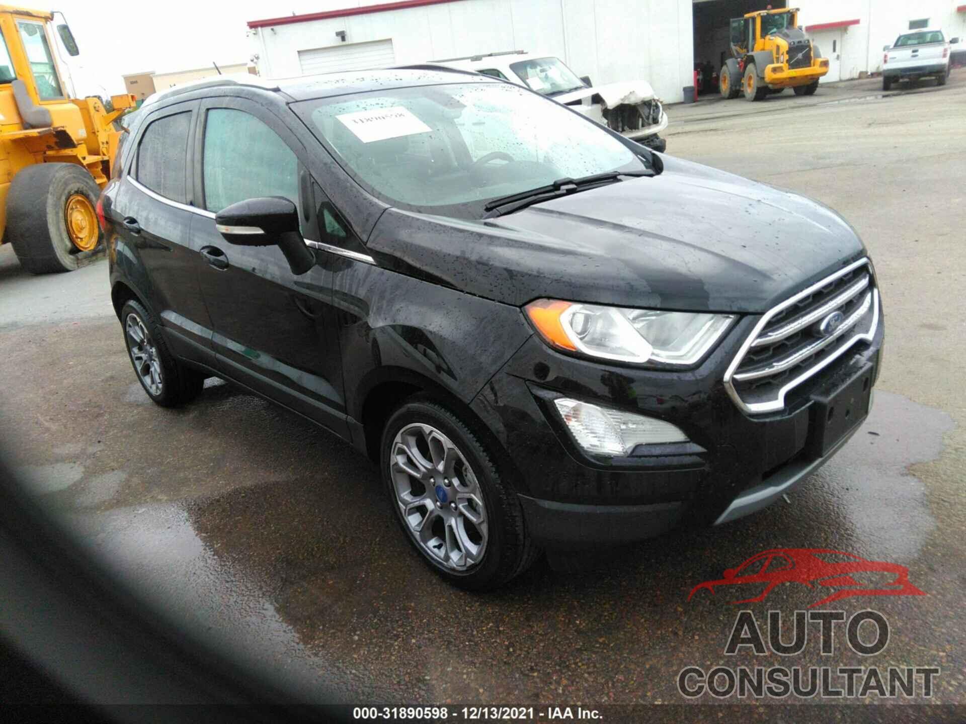 FORD ECOSPORT 2018 - MAJ3P1VE5JC216788