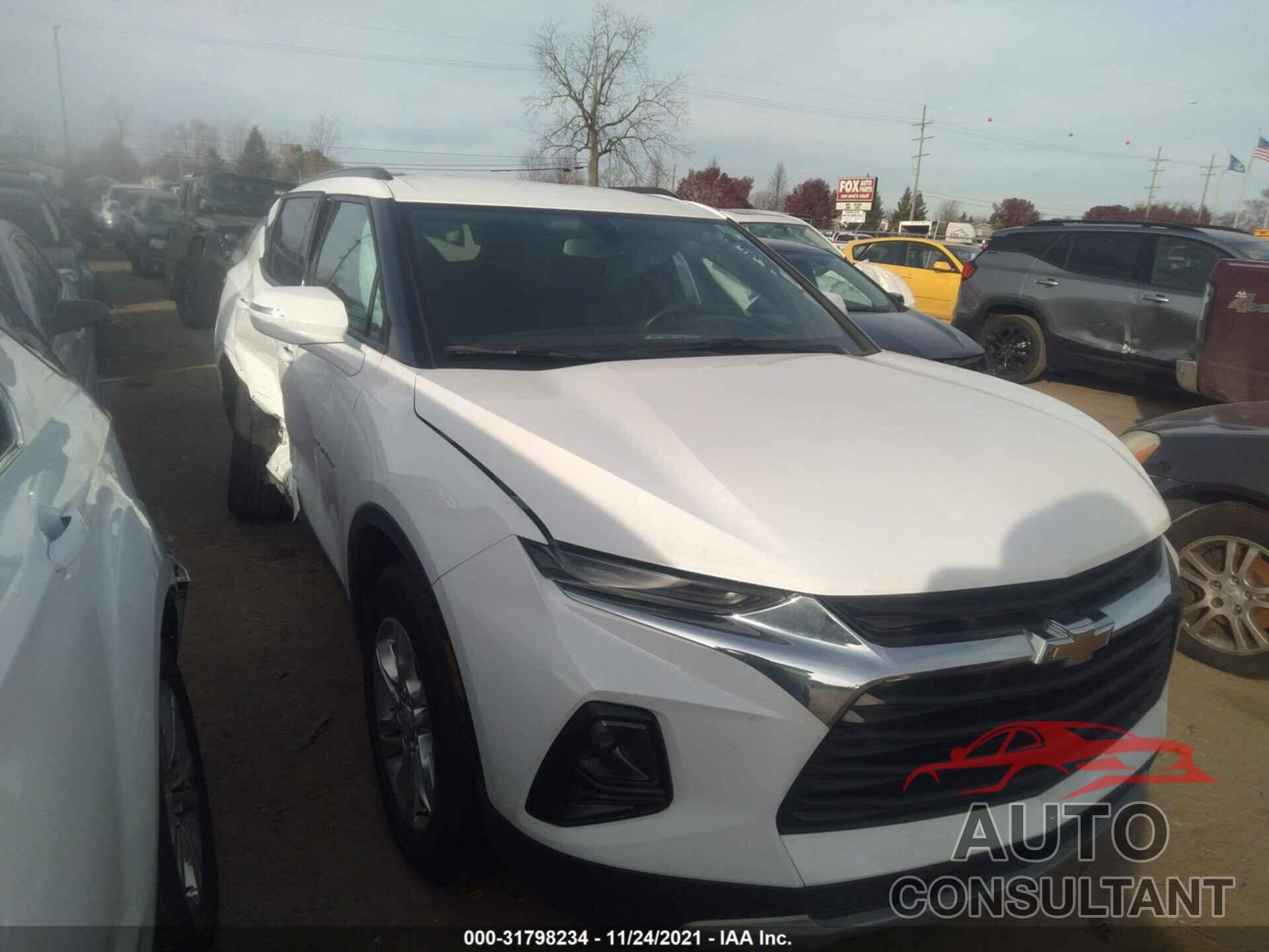 CHEVROLET BLAZER 2020 - 3GNKBCRS5LS727177