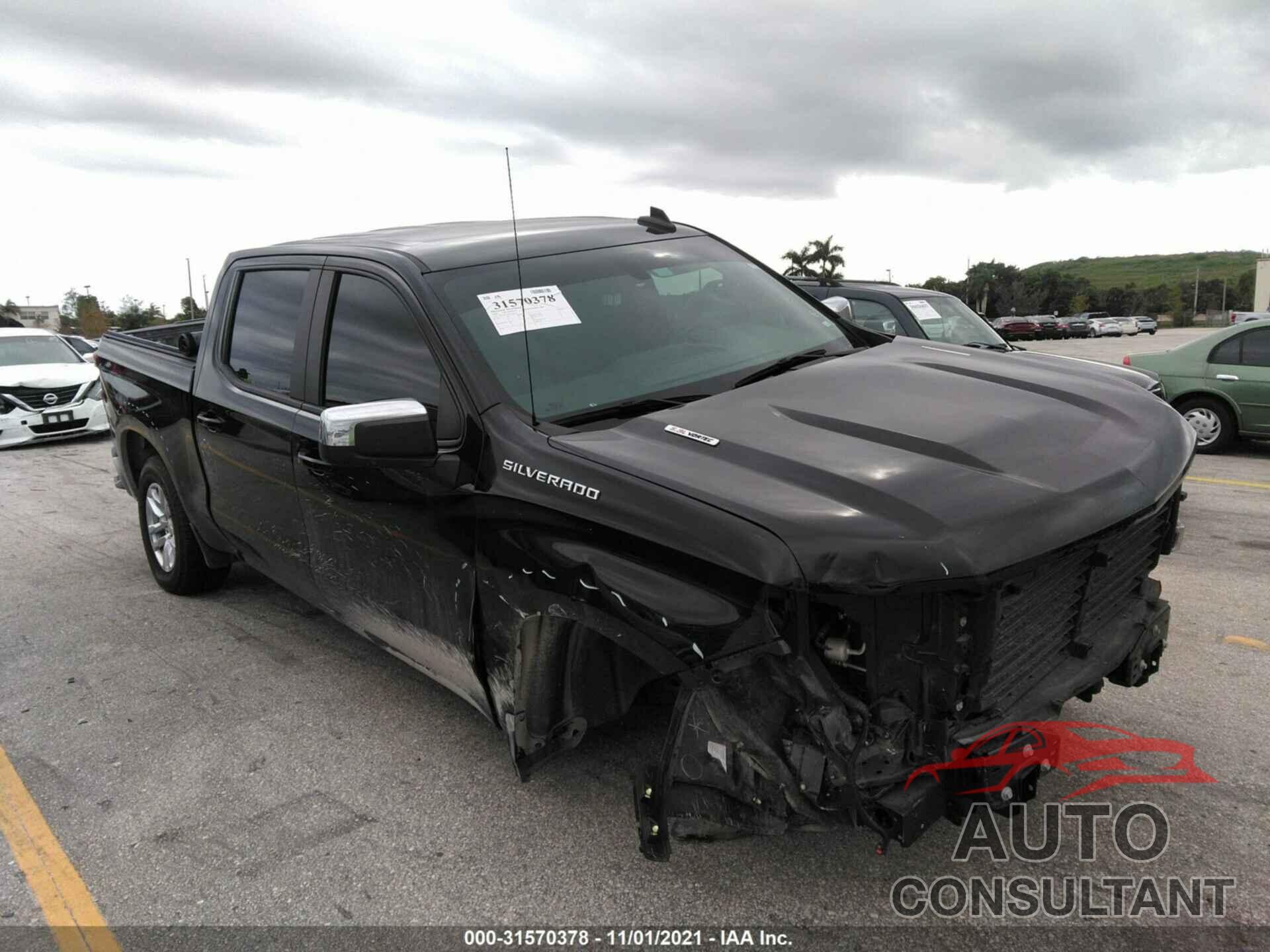 CHEVROLET SILVERADO 1500 2020 - 3GCPWCED3LG160724