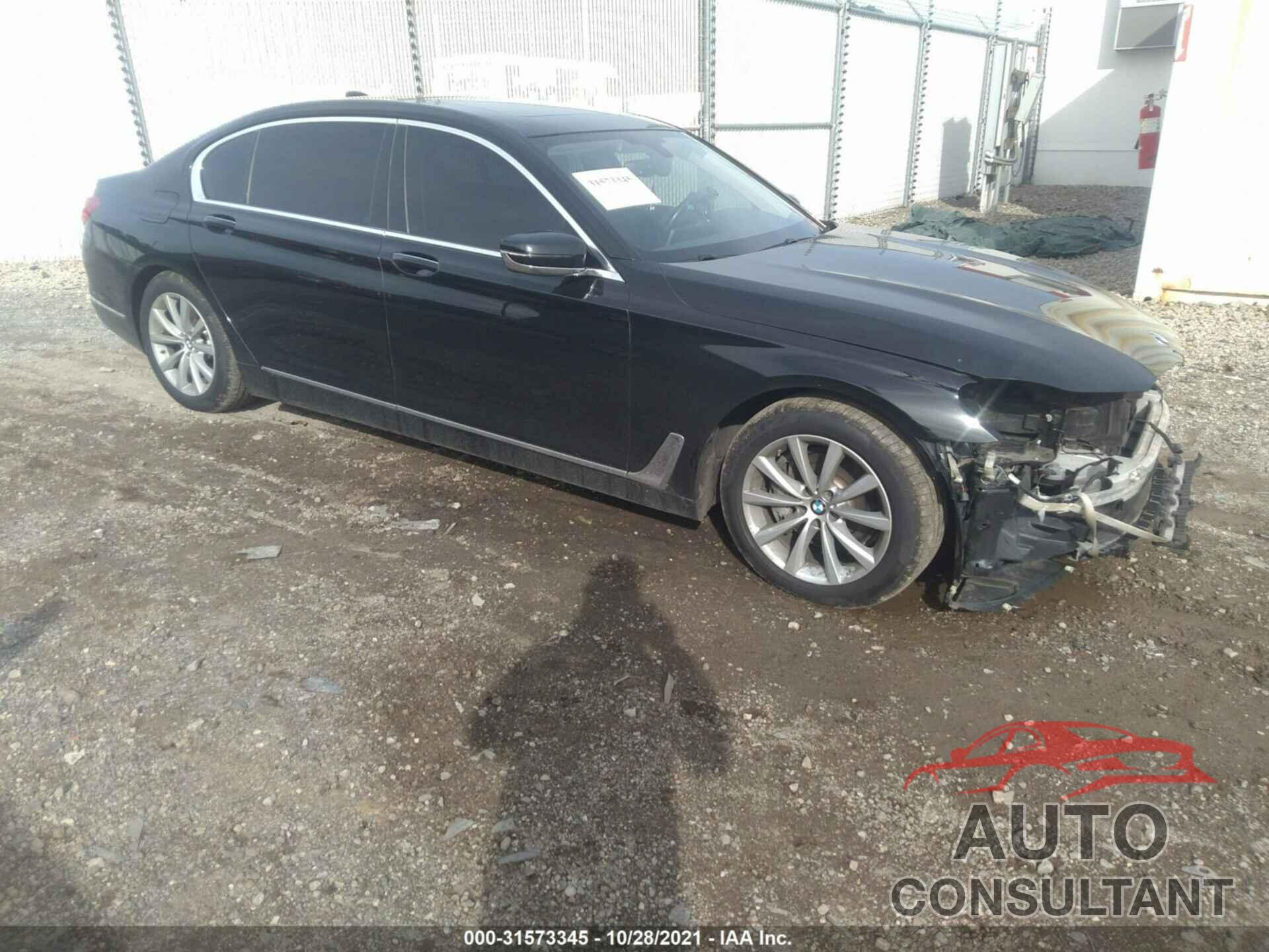 BMW 7 SERIES 2017 - WBA7E4C51HGU99812