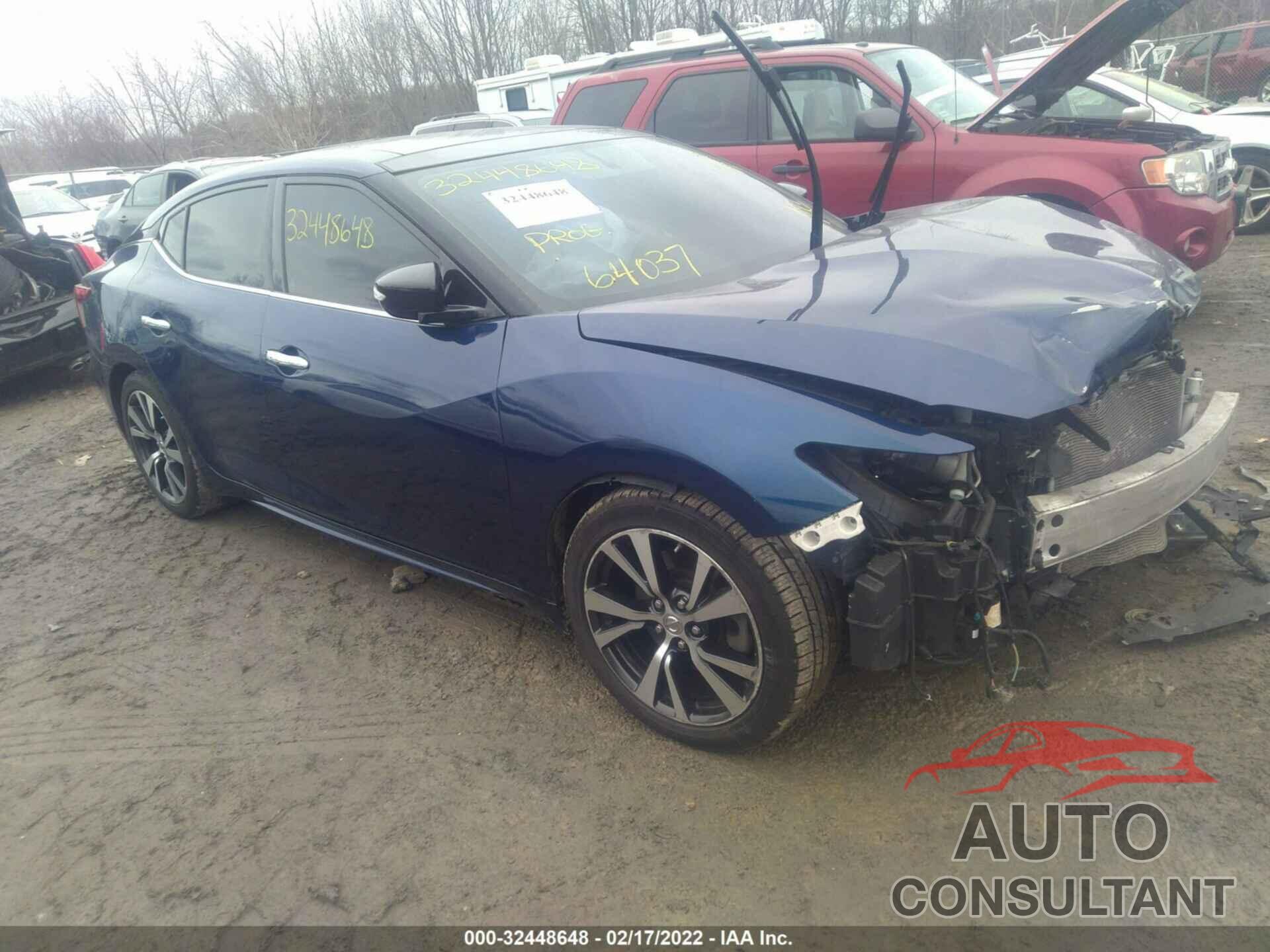 NISSAN MAXIMA 2017 - 1N4AA6AP8HC441505