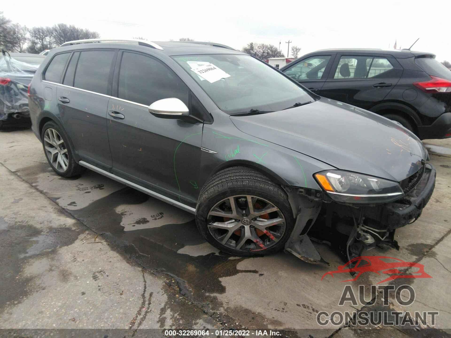 VOLKSWAGEN GOLF ALLTRACK 2017 - 3VWH17AU0HM534938