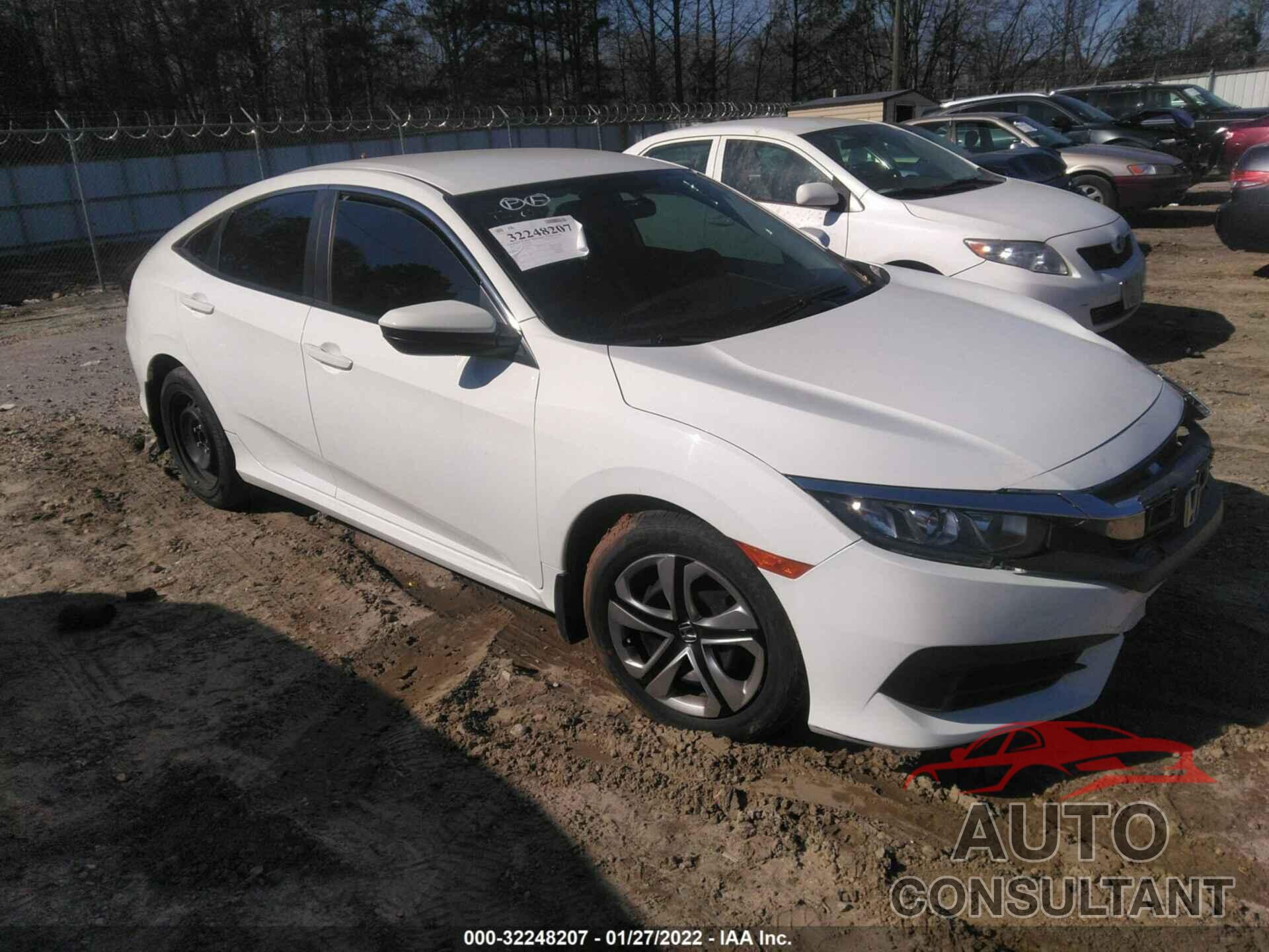 HONDA CIVIC SEDAN 2017 - 19XFC2F57HE061431