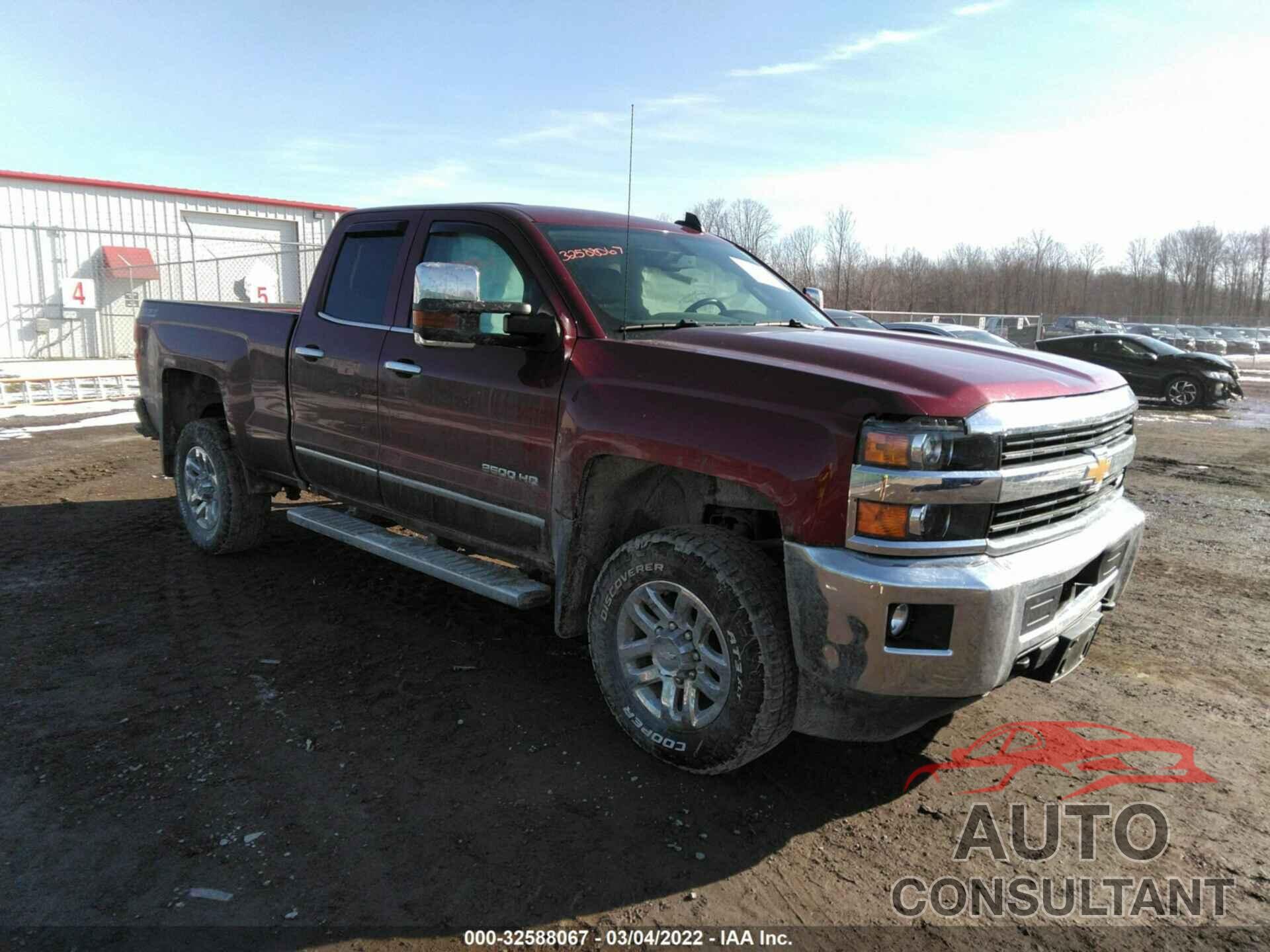 CHEVROLET SILVERADO 2500HD 2016 - 1GC2KWEG0GZ229666