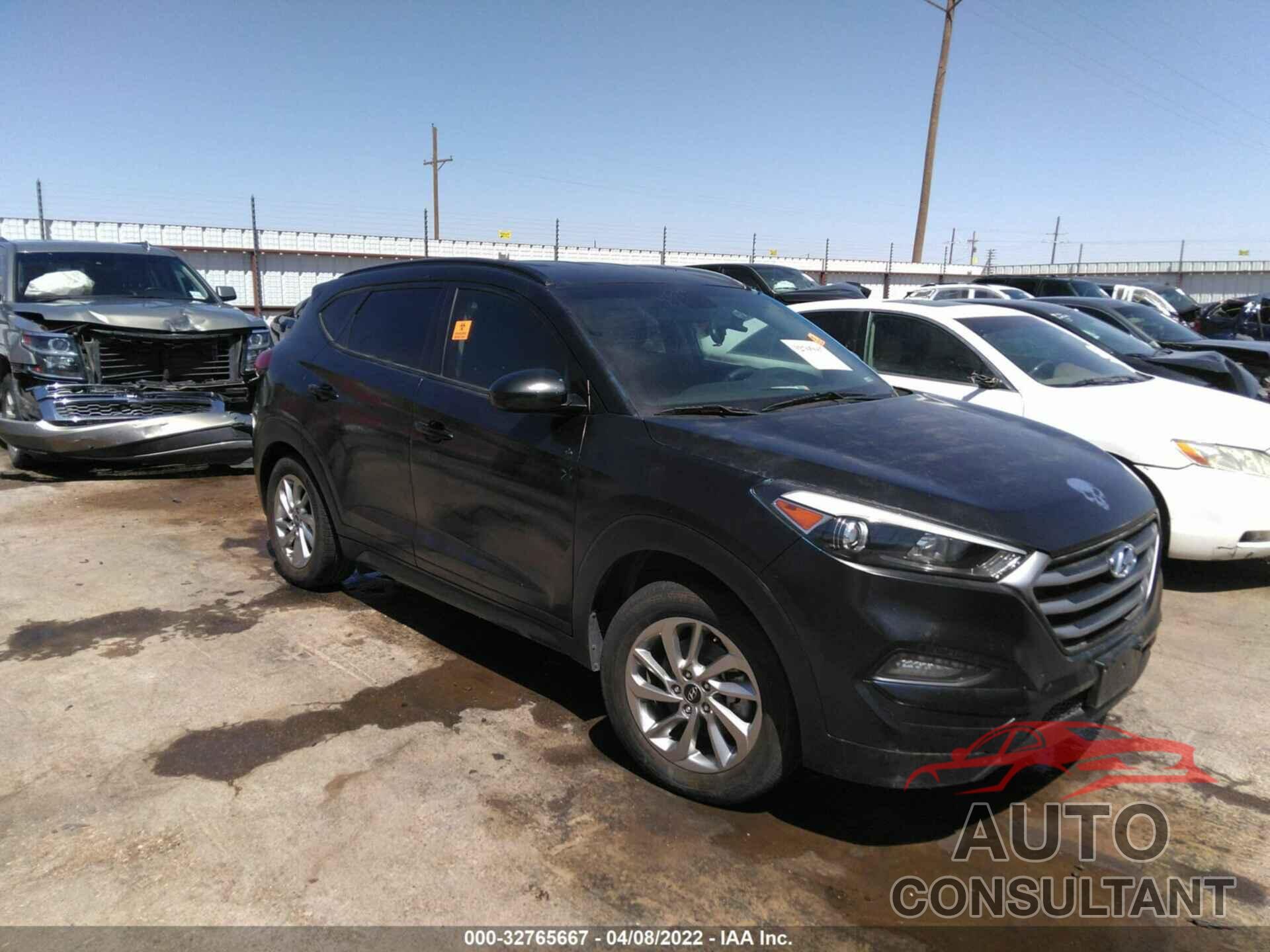 HYUNDAI TUCSON 2018 - KM8J3CA49JU597587