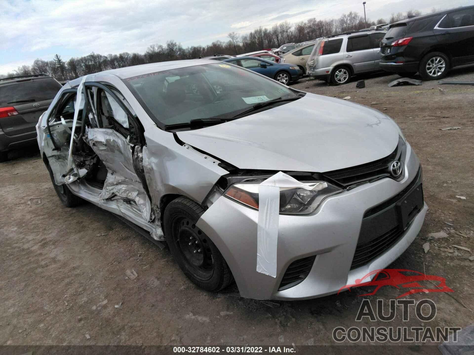 TOYOTA COROLLA 2016 - 2T1BURHE8GC526443