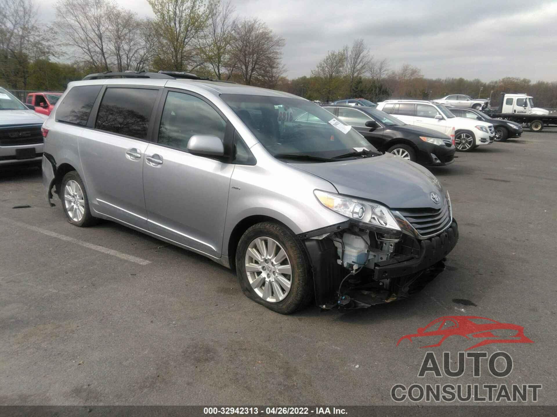 TOYOTA SIENNA 2017 - 5TDDZ3DC1HS167800