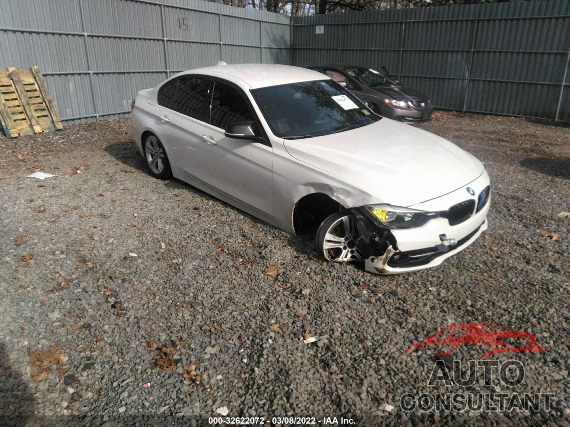 BMW 3 SERIES 2016 - WBA8E9G51GNT42528