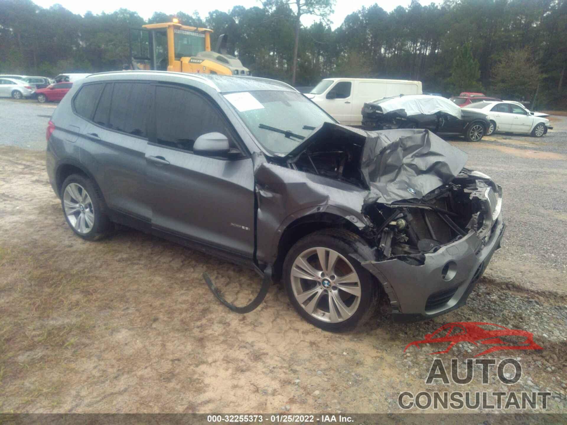 BMW X3 2016 - 5UXWX9C51G0D94203