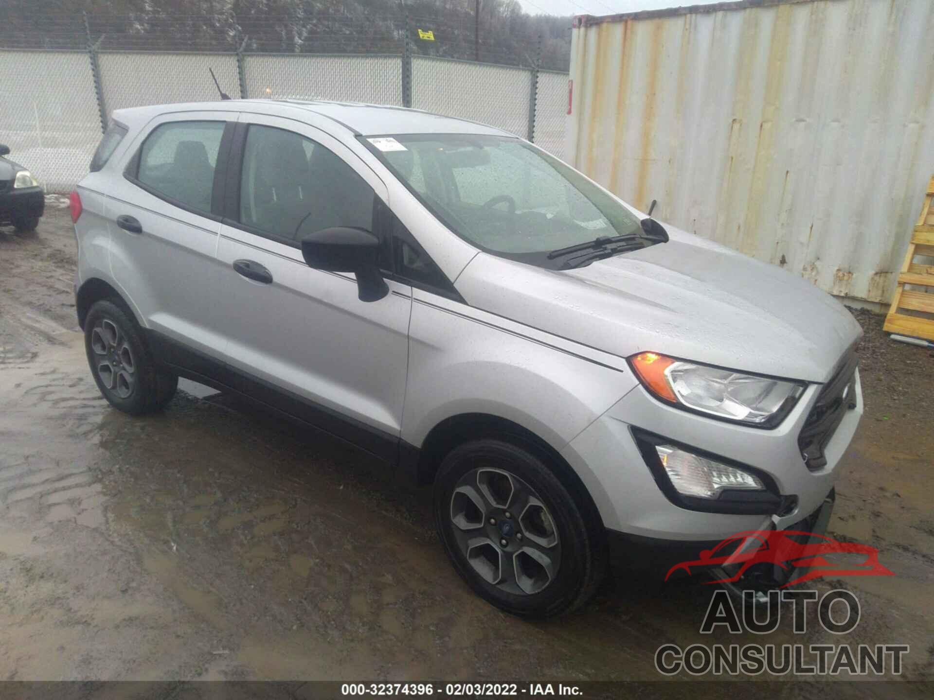 FORD ECOSPORT 2020 - MAJ6S3FL9LC383517