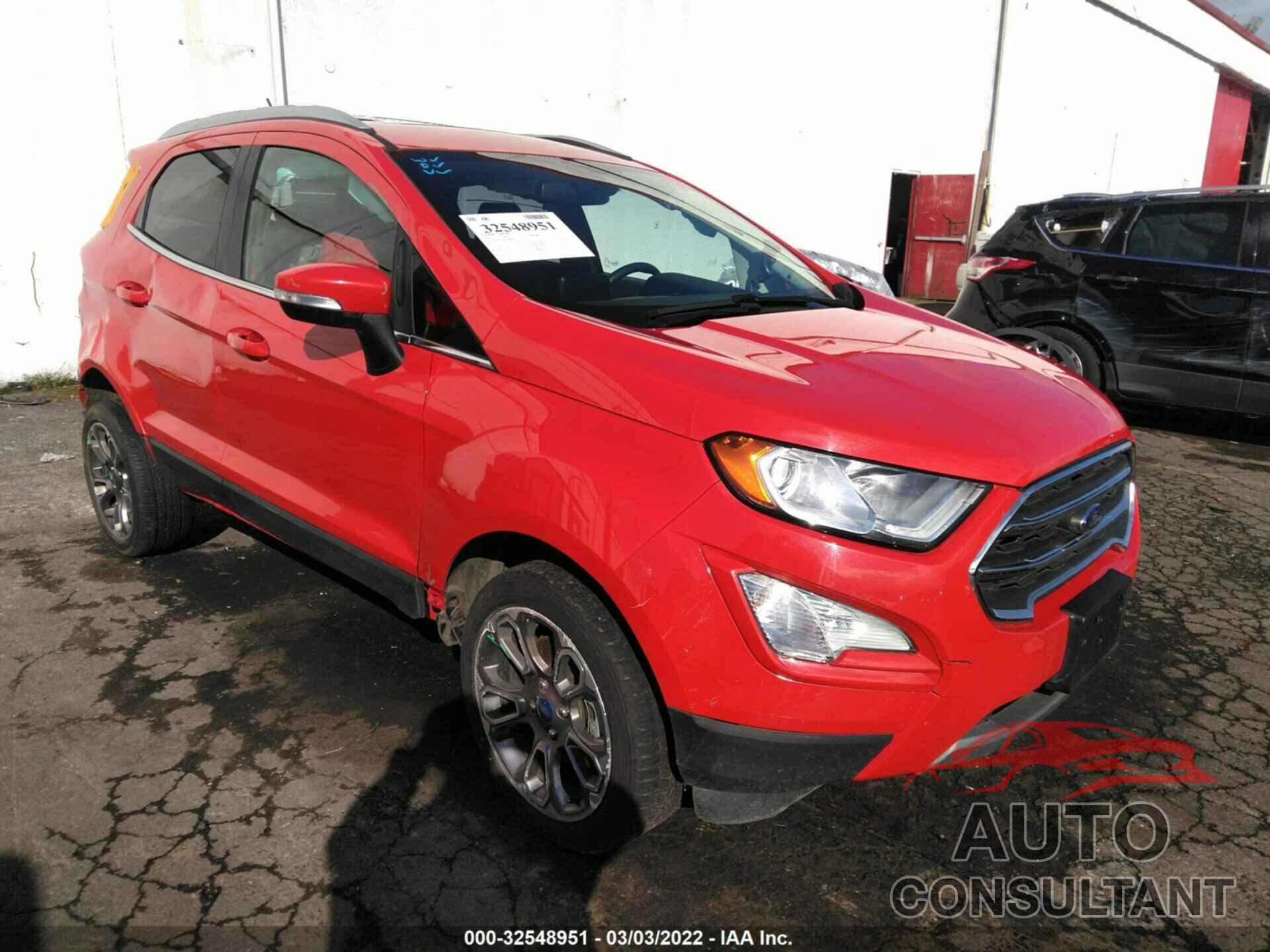 FORD ECOSPORT 2019 - MAJ6S3KL7KC289690