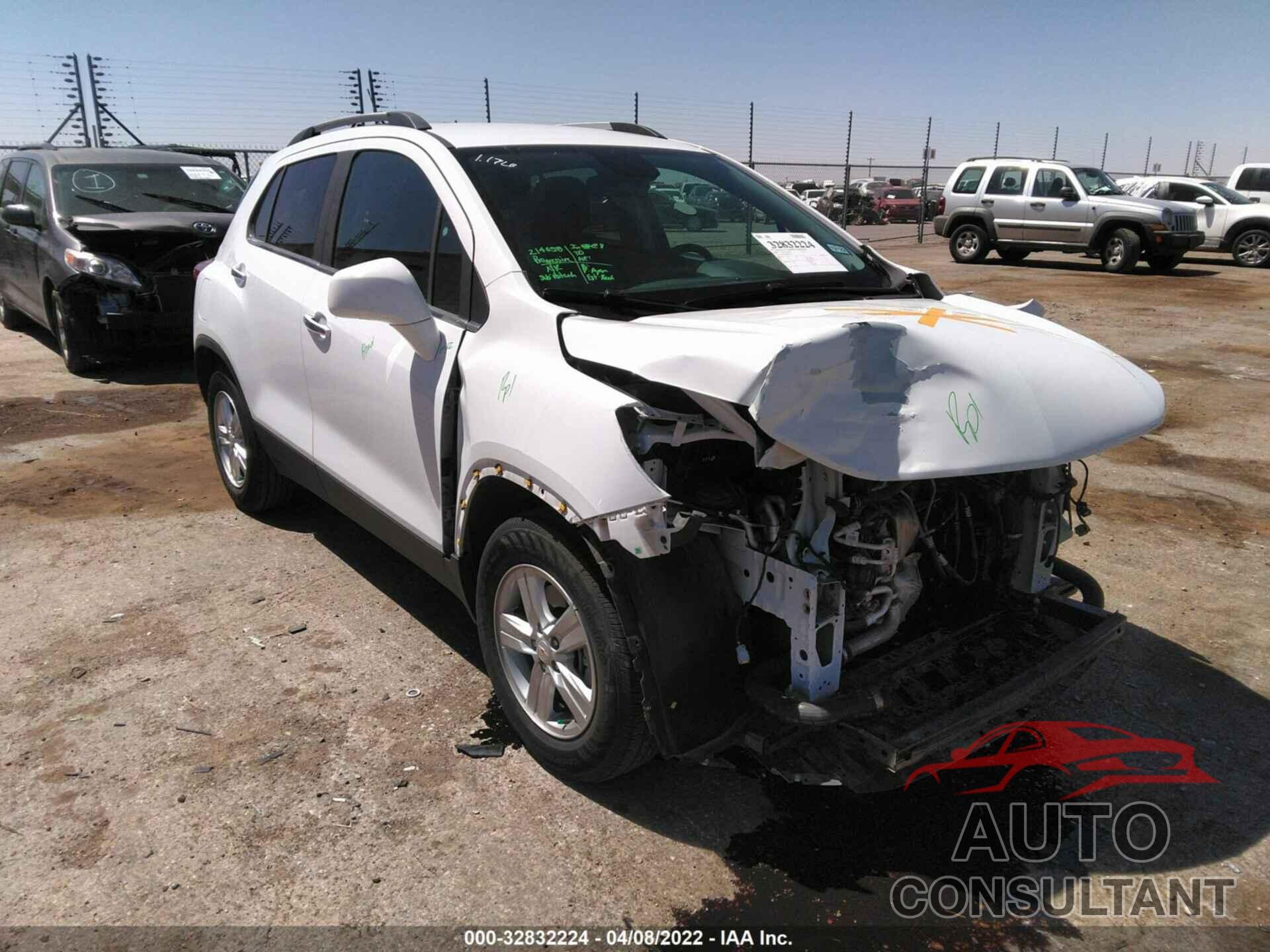 CHEVROLET TRAX 2019 - KL7CJLSB9KB915704