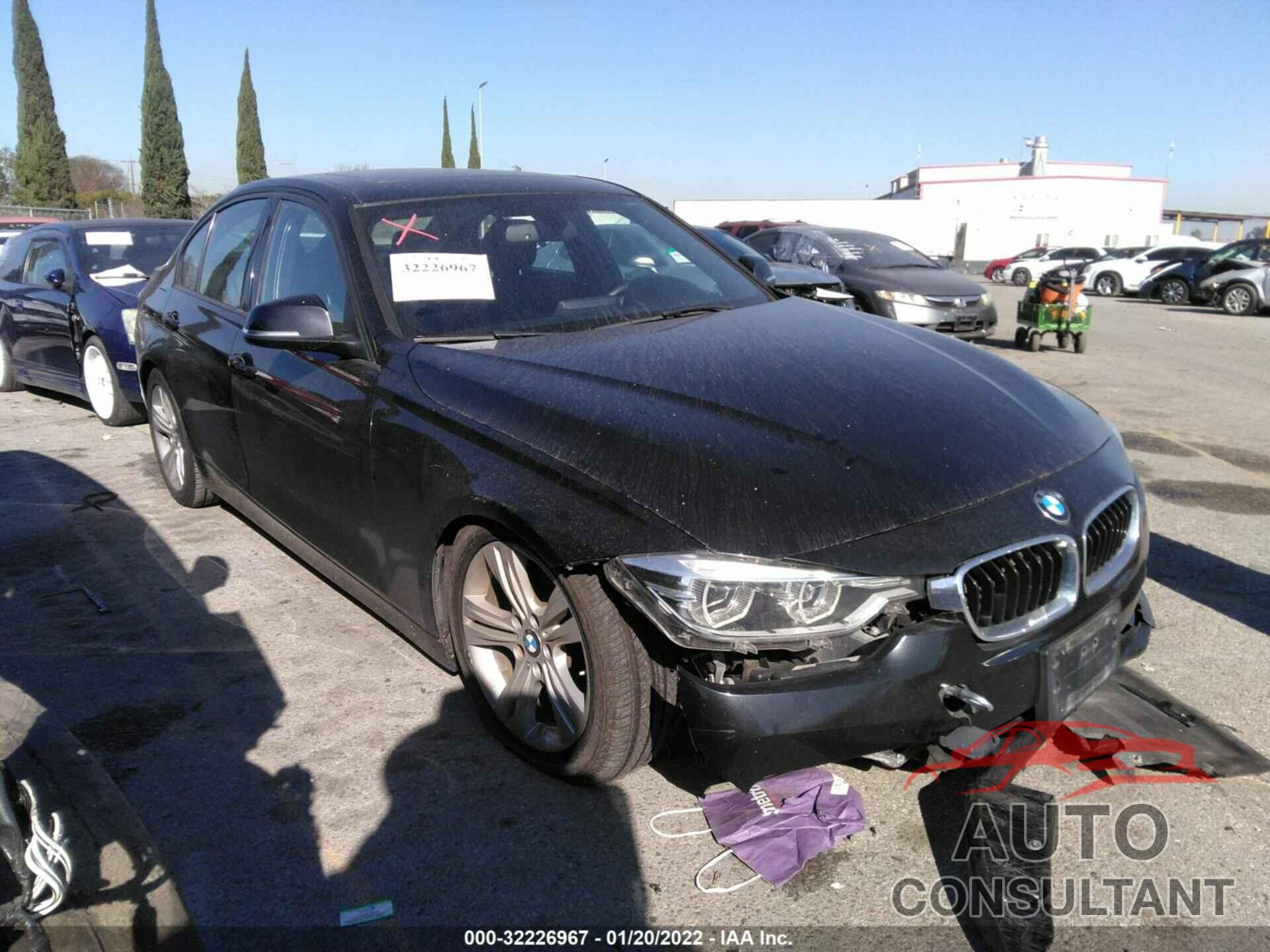 BMW 3 SERIES 2016 - WBA8E9G54GNT81517