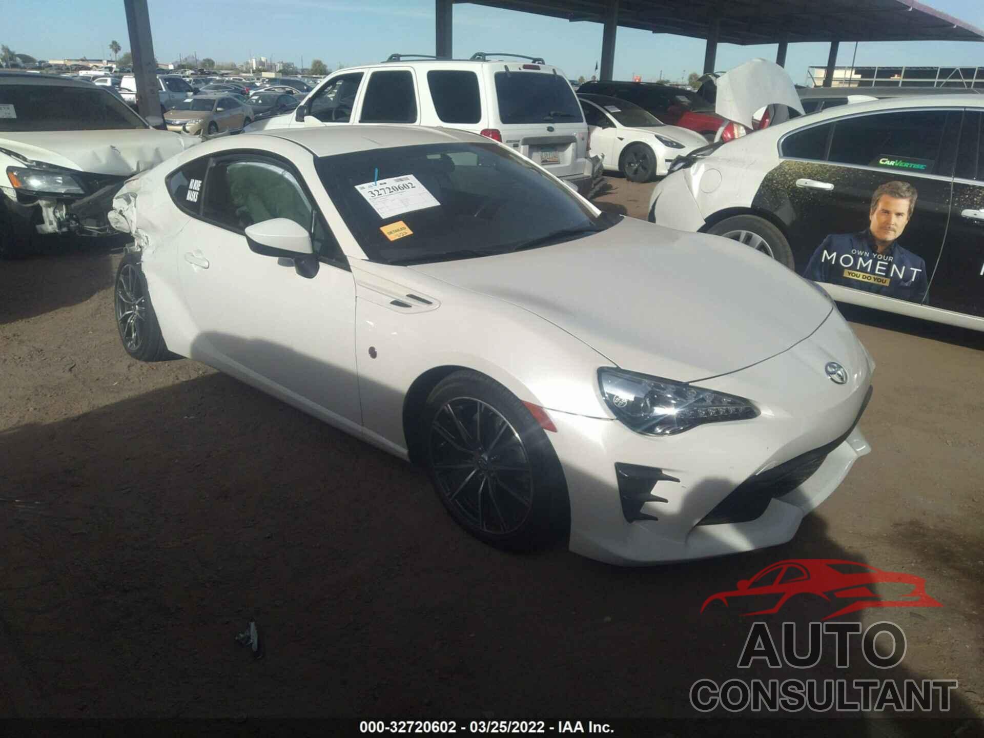 TOYOTA 86 2017 - JF1ZNAA12H8703057