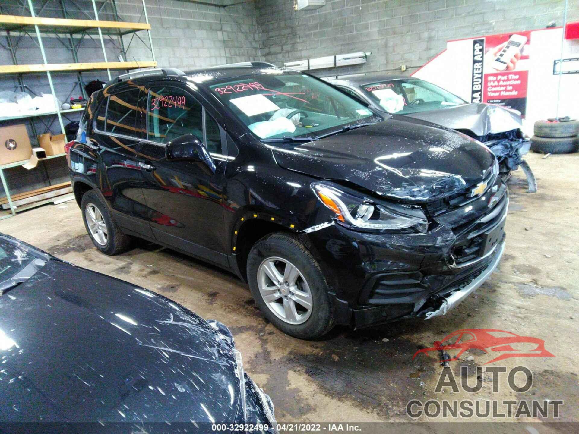 CHEVROLET TRAX 2020 - KL7CJPSB6LB064325