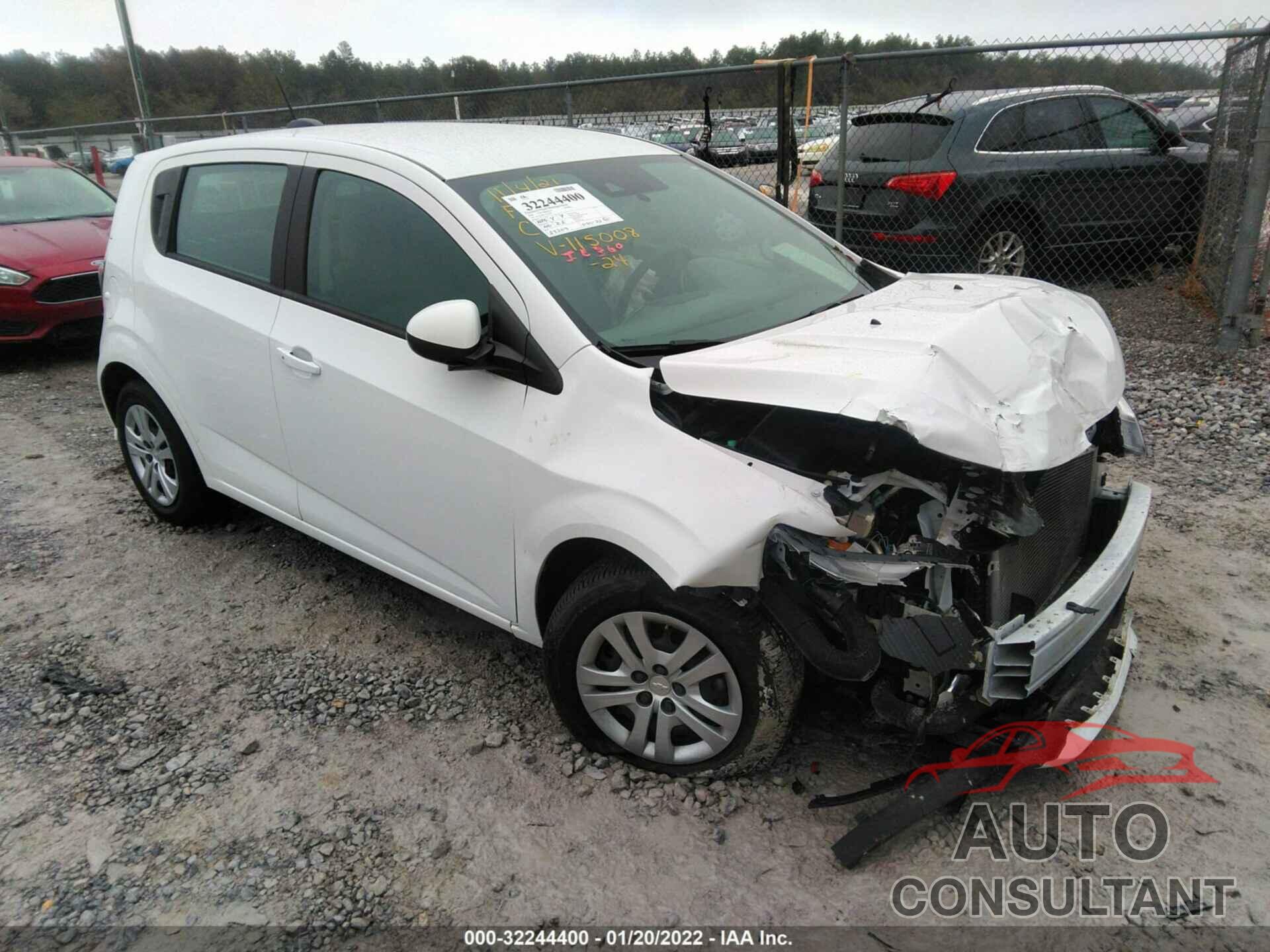 CHEVROLET SONIC 2020 - 1G1JG6SB9L4115008
