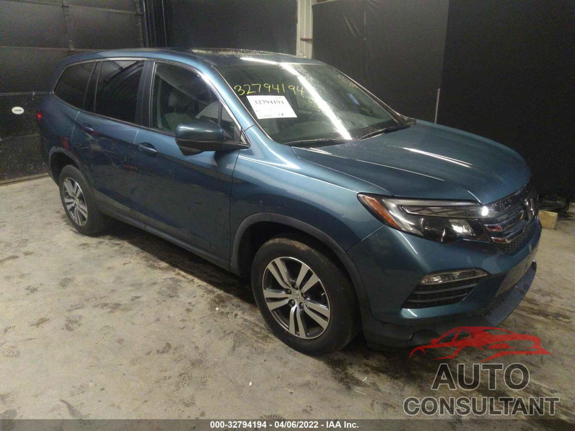 HONDA PILOT 2016 - 5FNYF6H54GB108007
