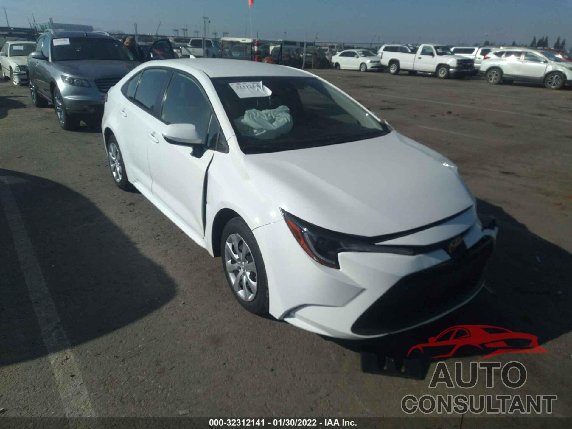 TOYOTA COROLLA 2020 - JTDEPRAE9LJ091428