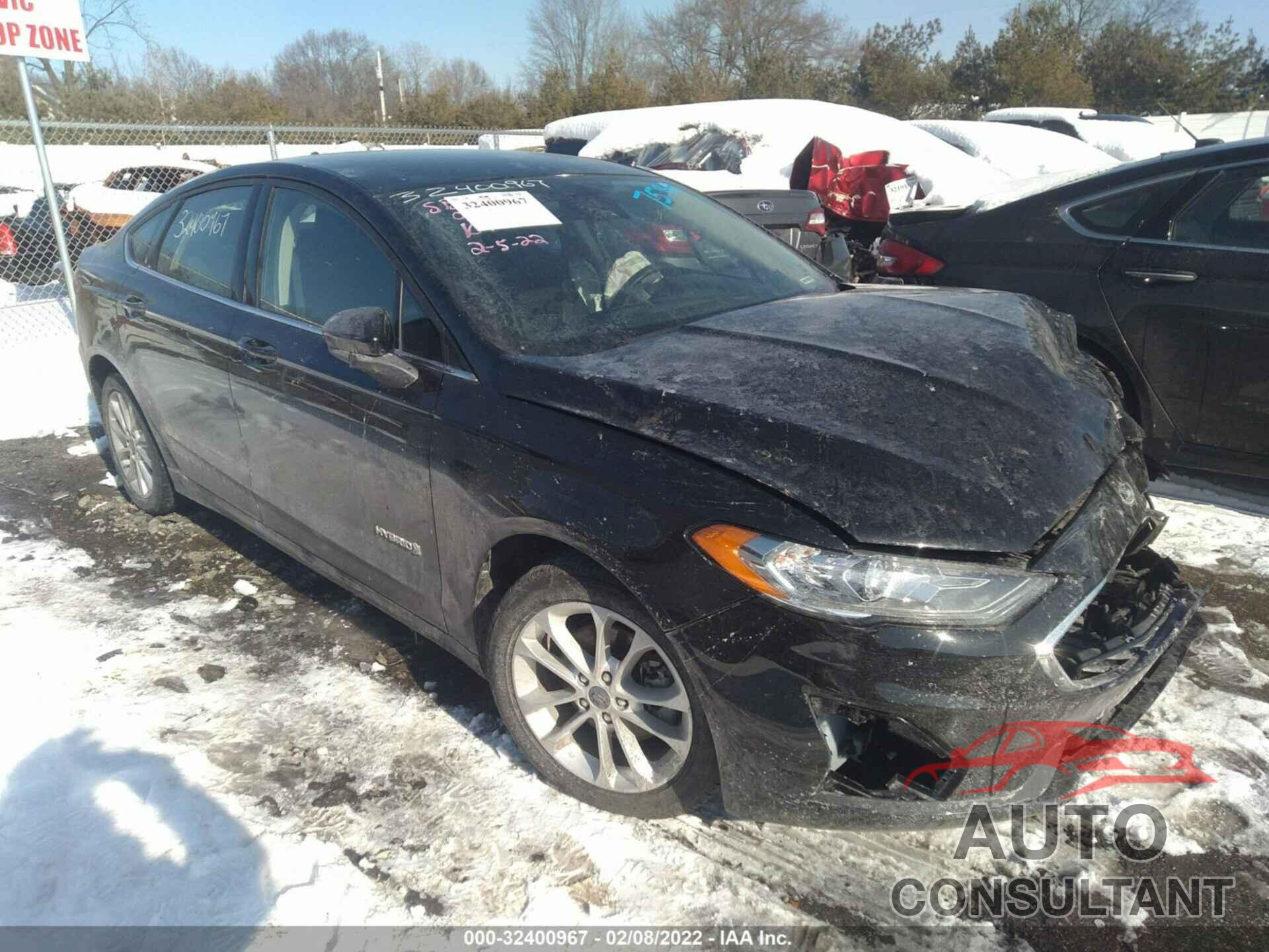 FORD FUSION HYBRID 2019 - 3FA6P0LU1KR187584