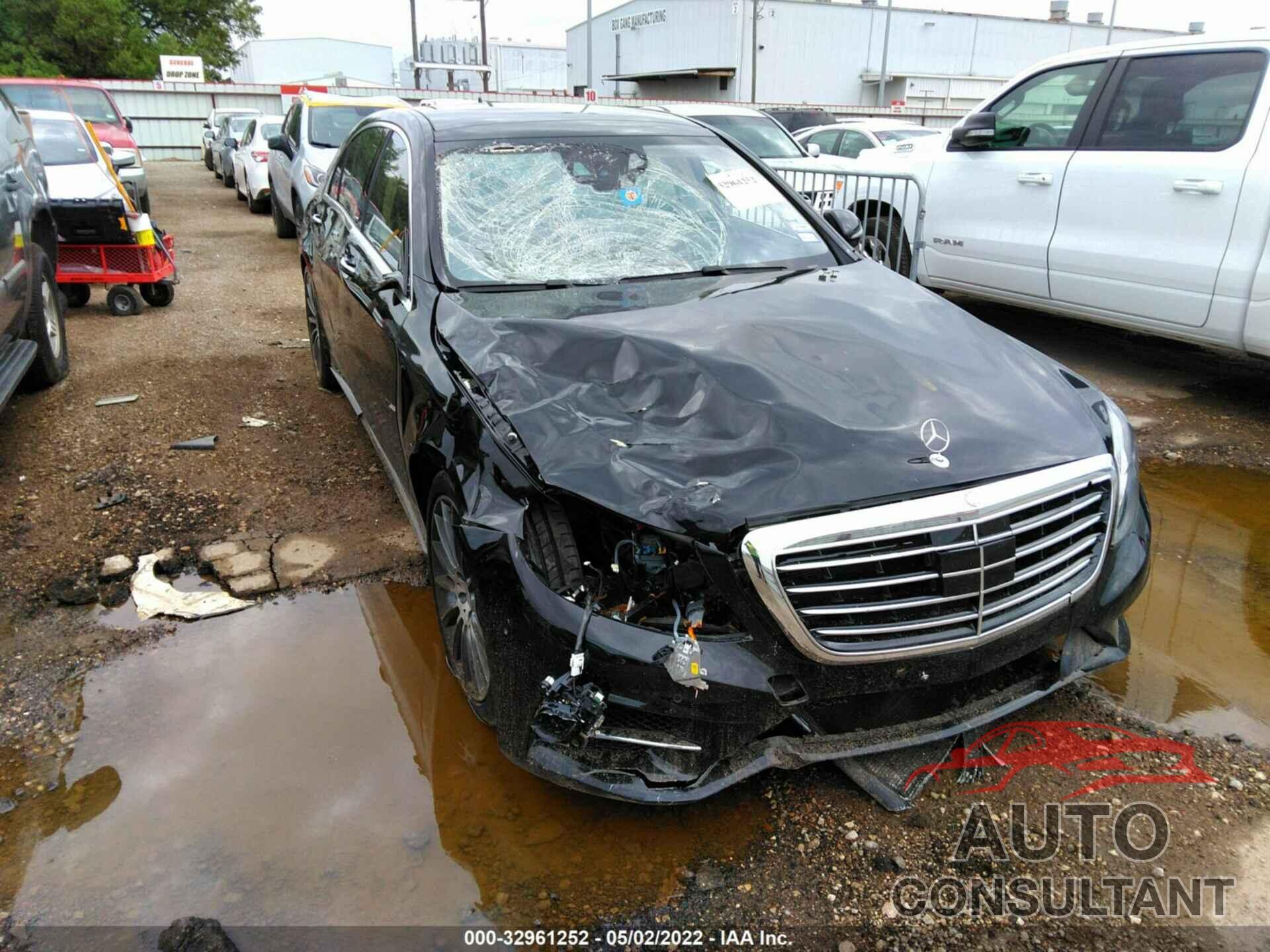 MERCEDES-BENZ S-CLASS 2017 - WDDUG8CBXHA313030
