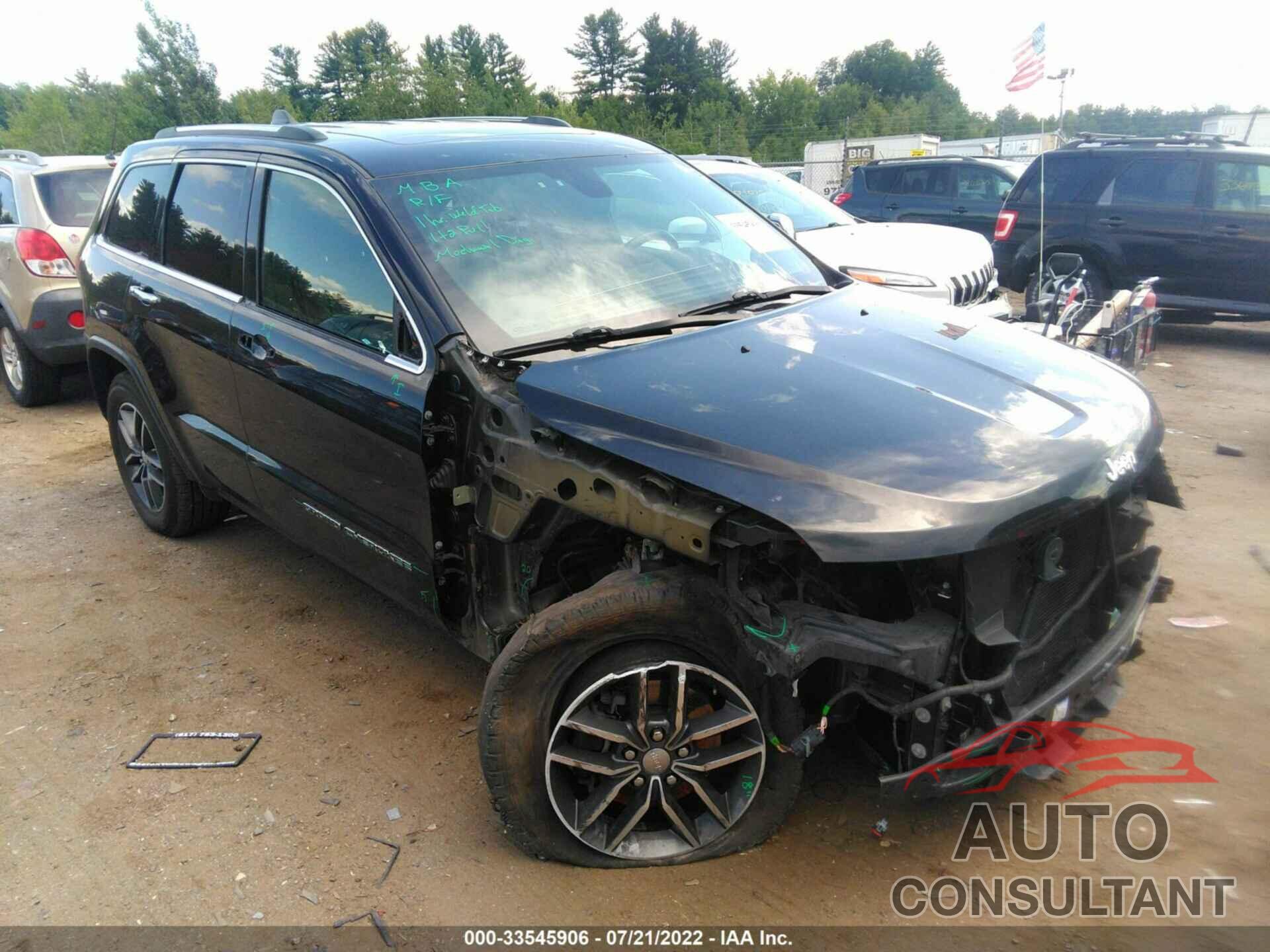 JEEP GRAND CHEROKEE 2018 - 1C4RJFBG3JC441929