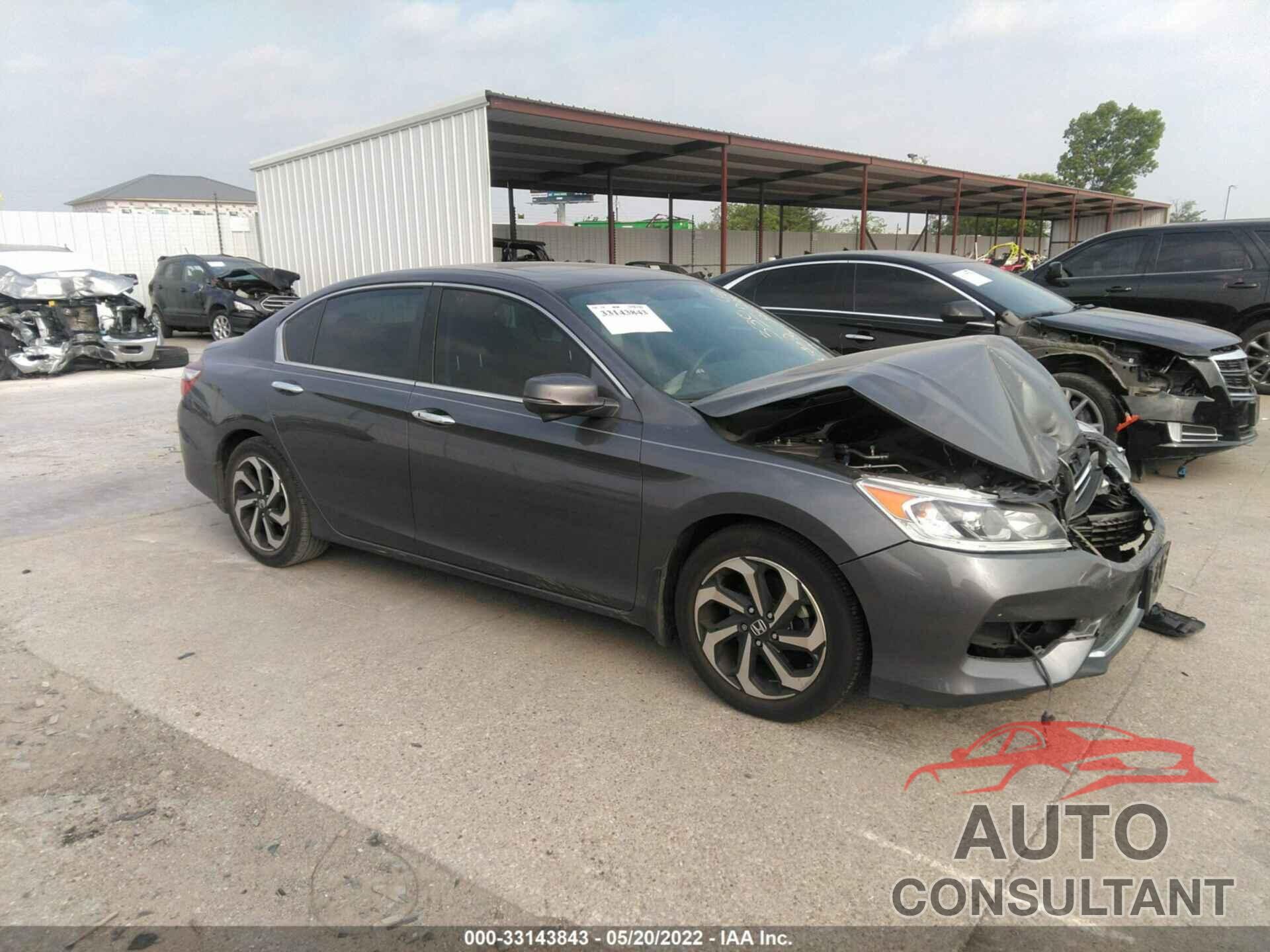 HONDA ACCORD SEDAN 2016 - 1HGCR2F72GA126238