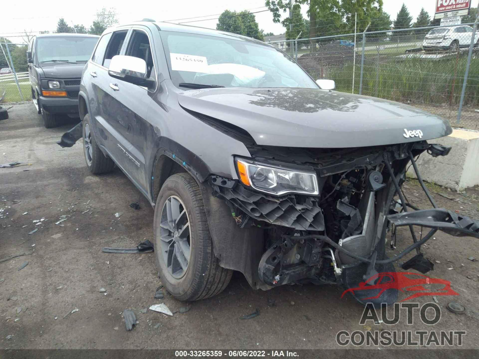 JEEP GRAND CHEROKEE 2017 - 1C4RJFBG0HC901249