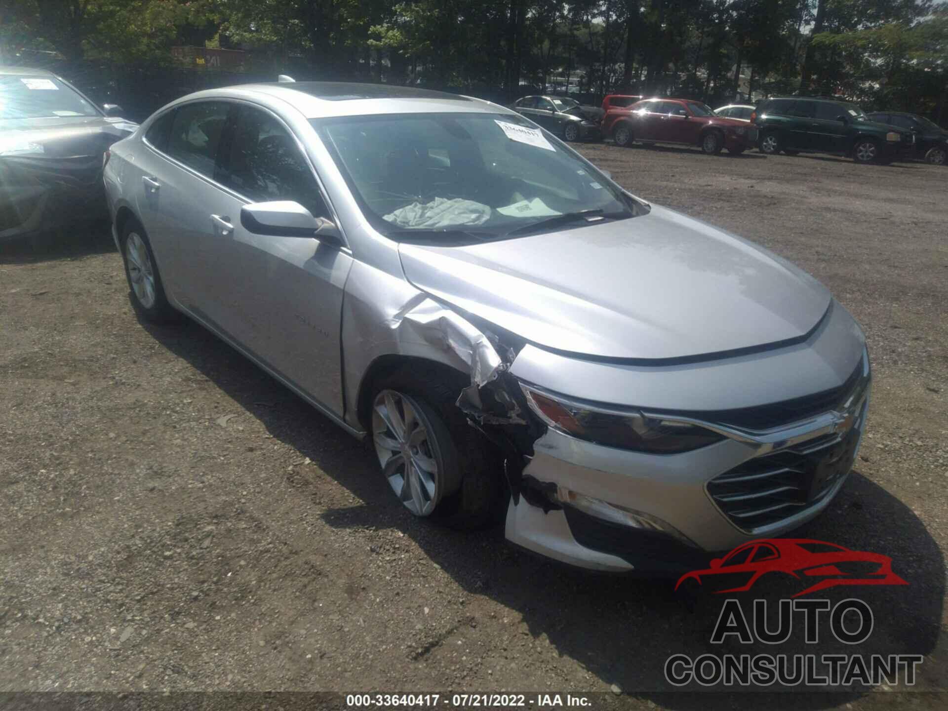 CHEVROLET MALIBU 2021 - 1G1ZD5ST4MF028637
