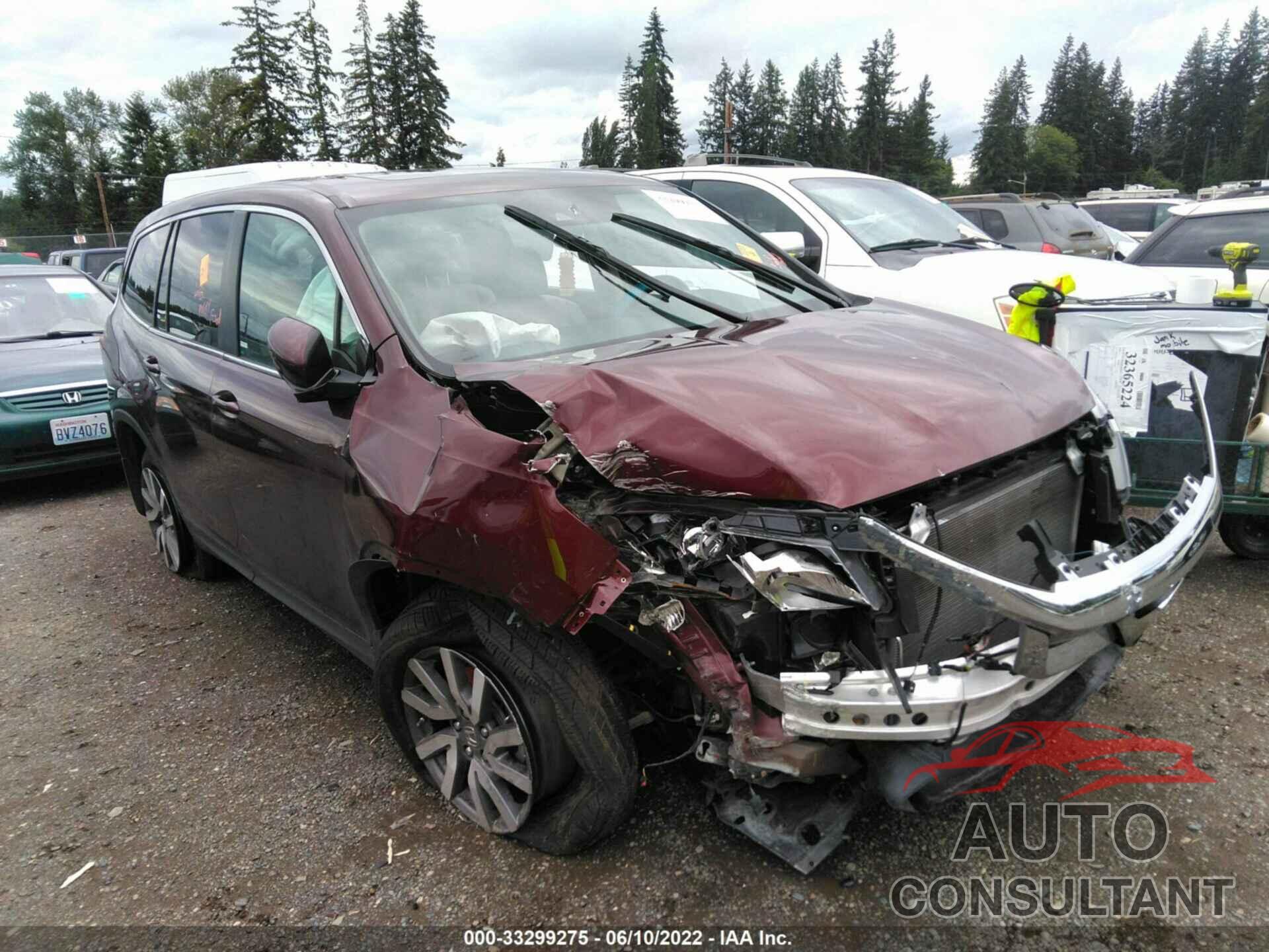 HONDA PILOT 2021 - 5FNYF6H51MB096300