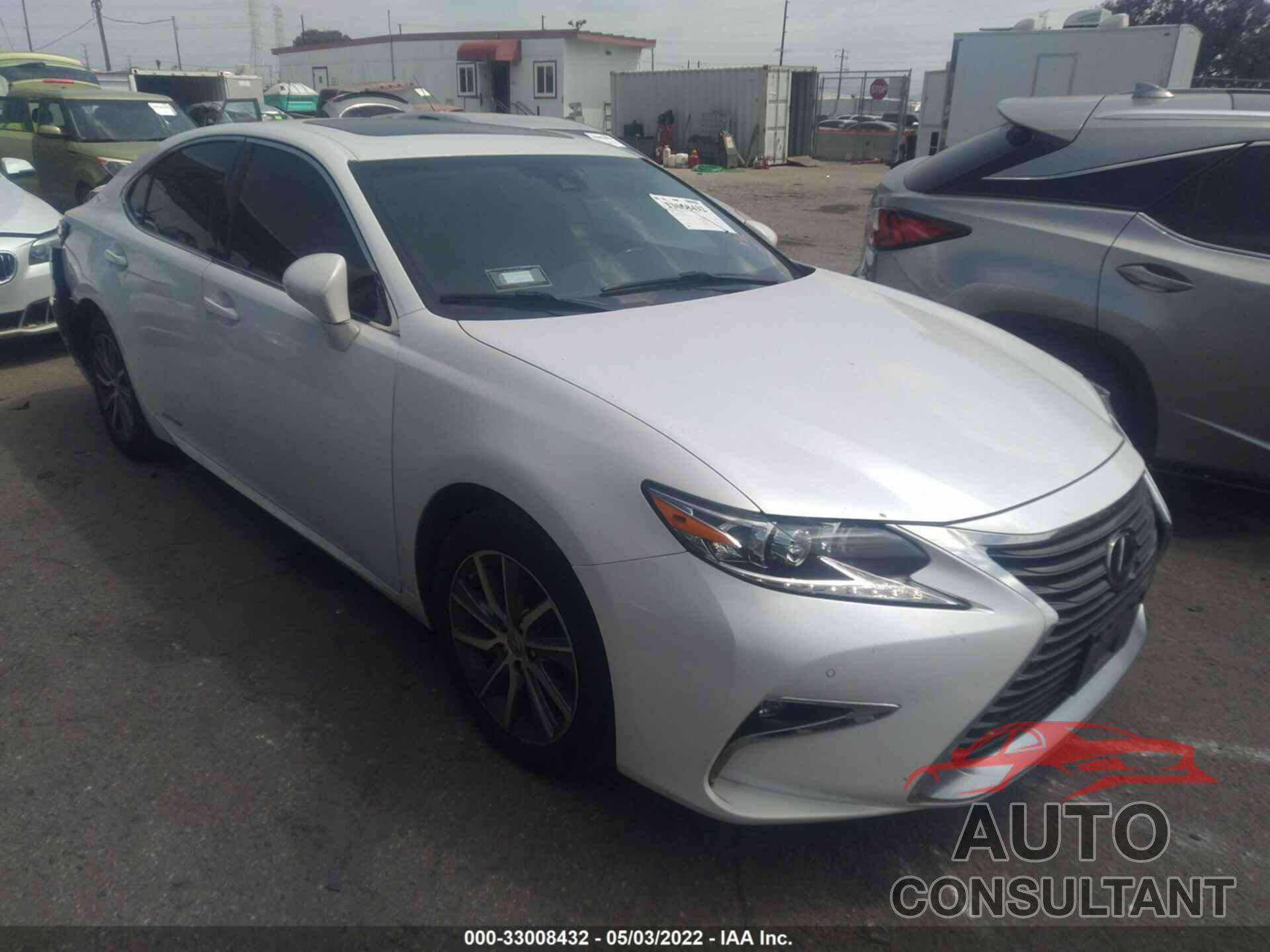 LEXUS ES 2018 - JTHBW1GG6J2174871