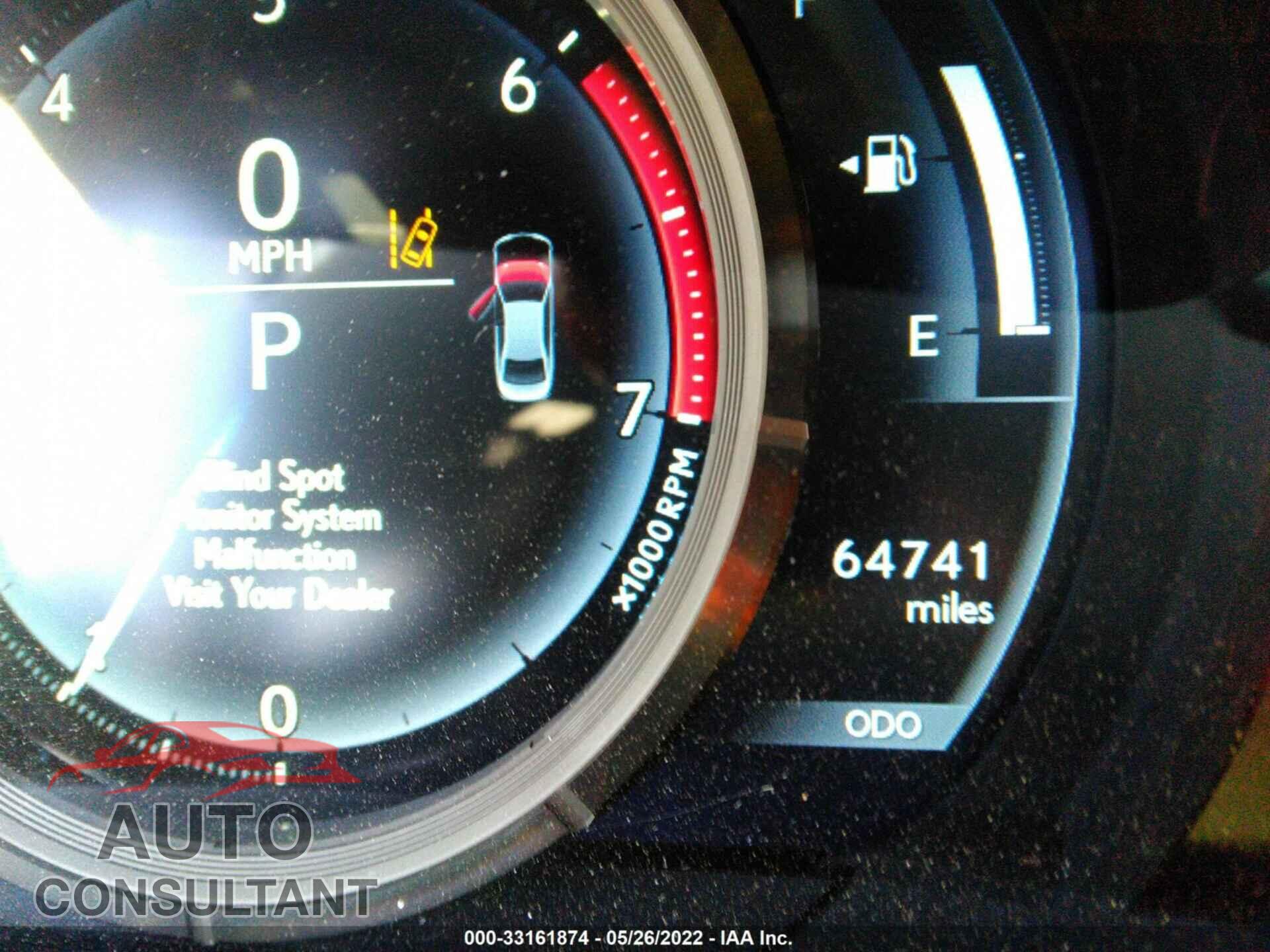 LEXUS IS 2019 - JTHBA1D24K5093424
