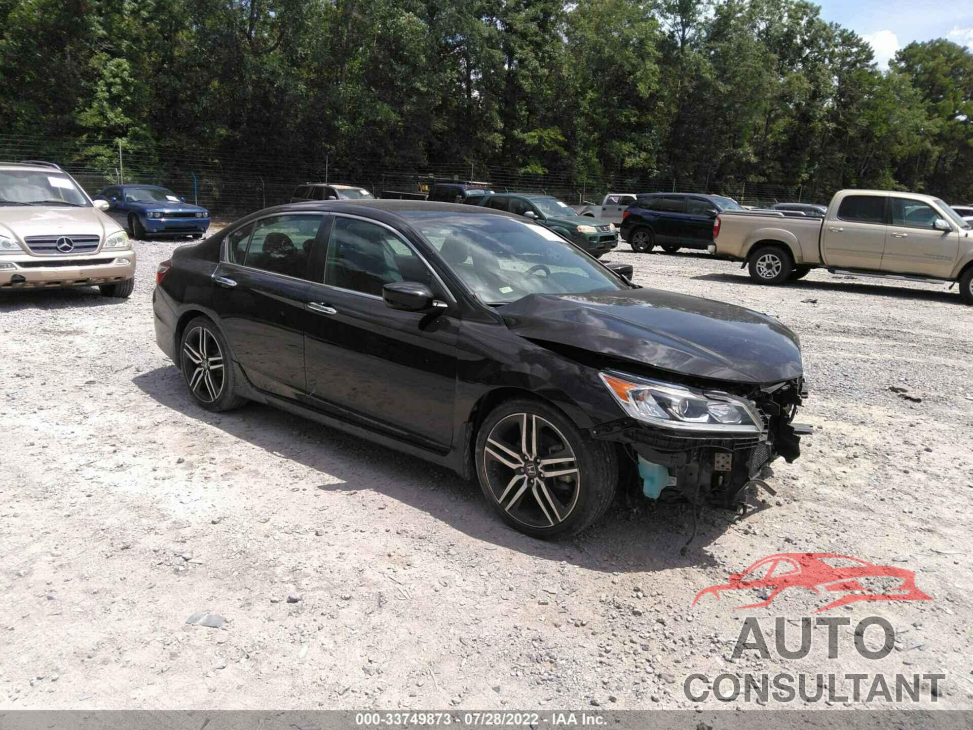 HONDA ACCORD SEDAN 2017 - 1HGCR2F16HA219048