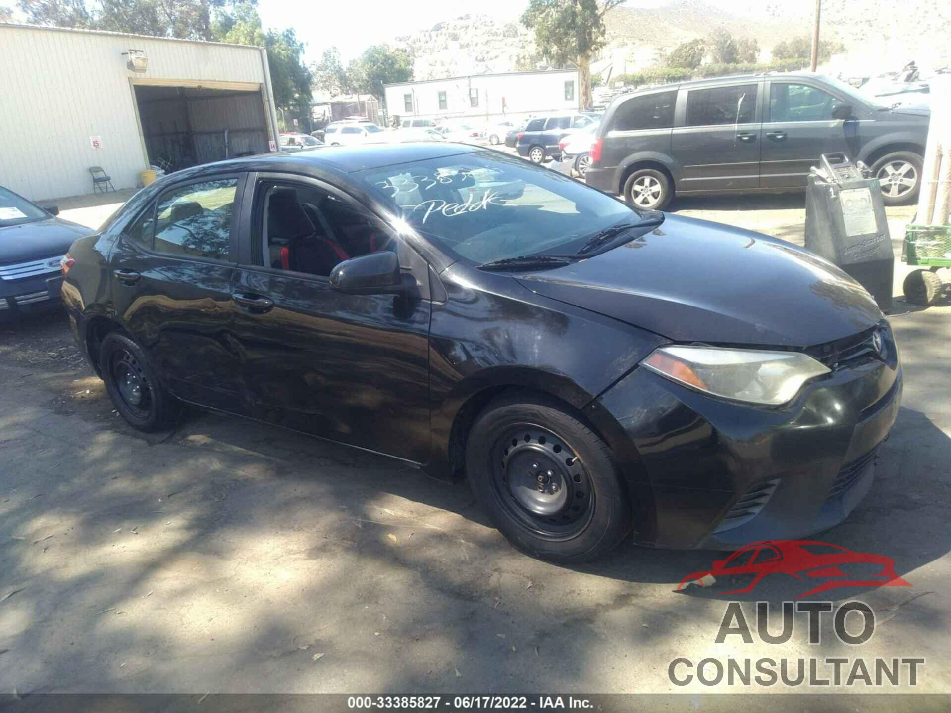 TOYOTA COROLLA 2016 - 2T1BURHE4GC649866