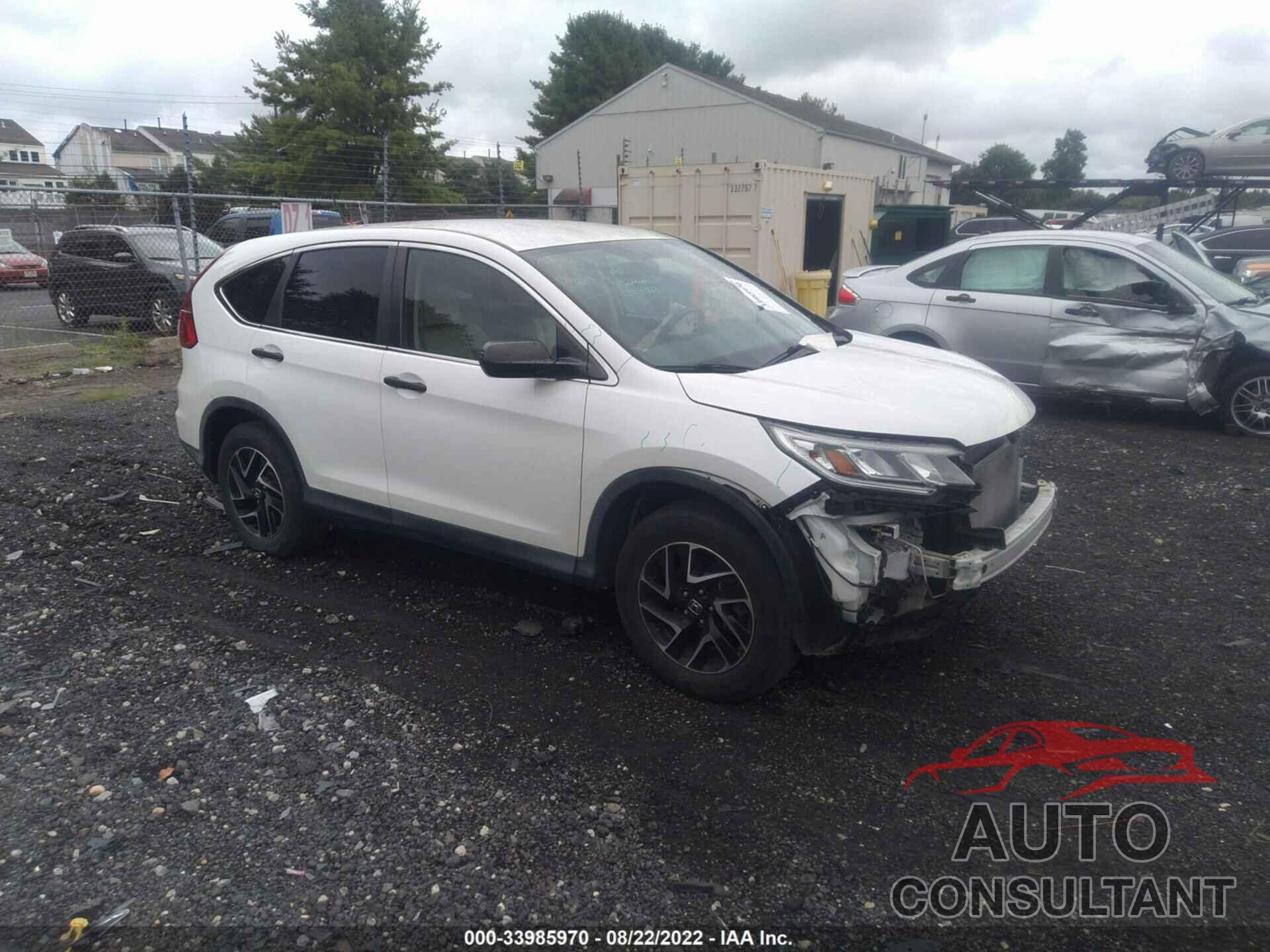 HONDA CR-V 2016 - 5J6RM4H48GL073484