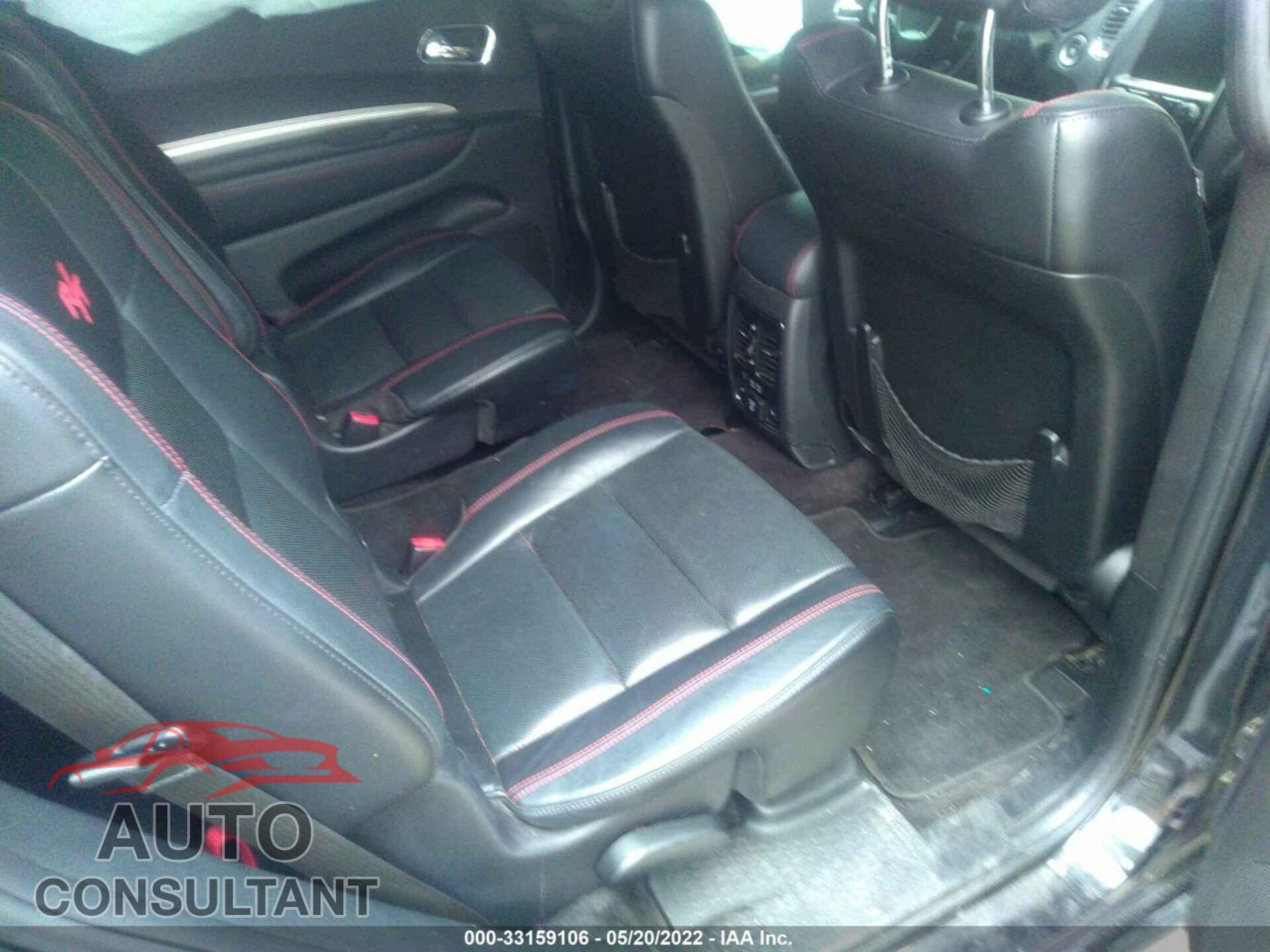 DODGE DURANGO 2017 - 1C4SDHCT1HC869847